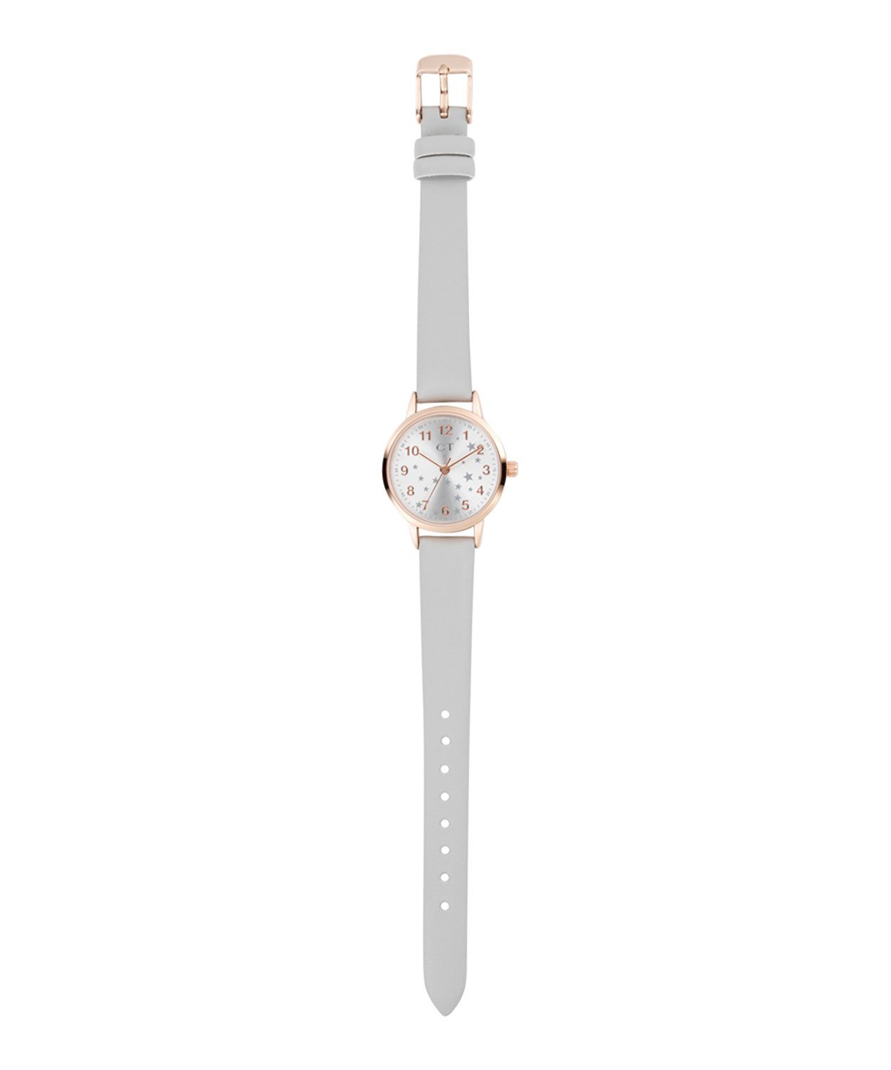 COOL TIME Kwartshorloge The Cool Grey Glitter Star Horloge, kinderhorloge, meisje, analoog