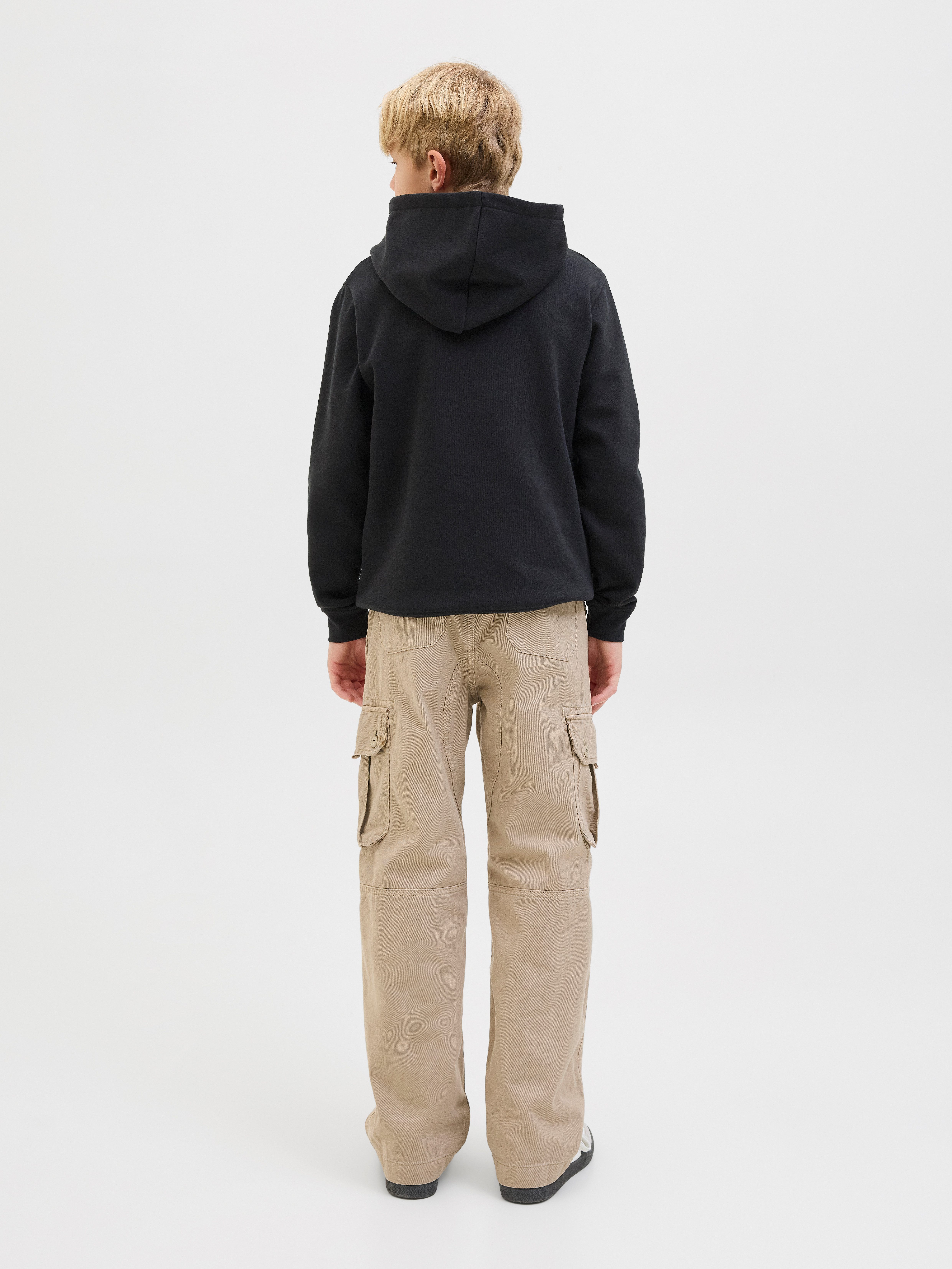 Jack & Jones Junior Hoodie JCOTIER FRONT PRINT SWEAT HOOD JNR