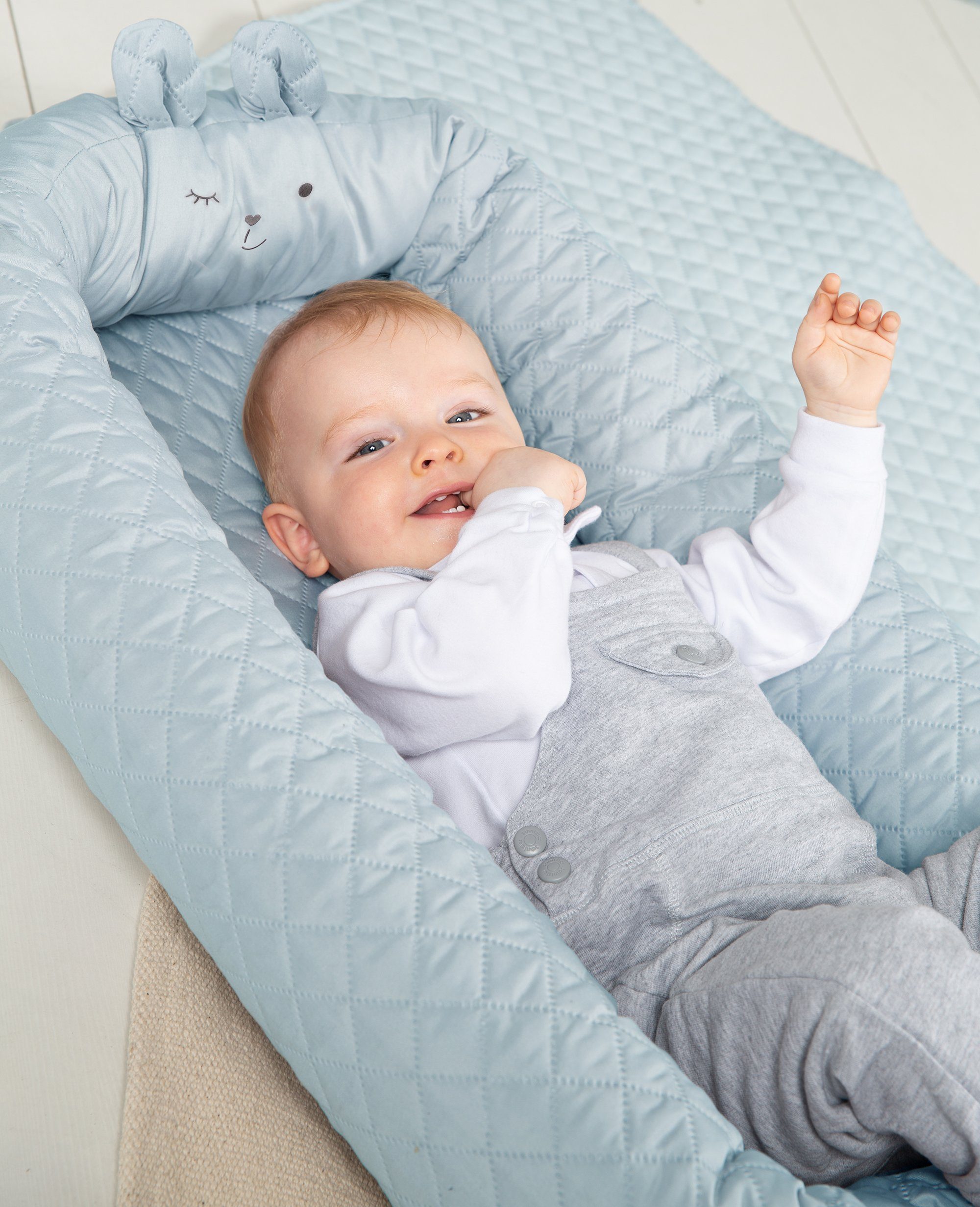 Roba® Wiegje Babylounge, roba stijl, Benny, lichtblauw