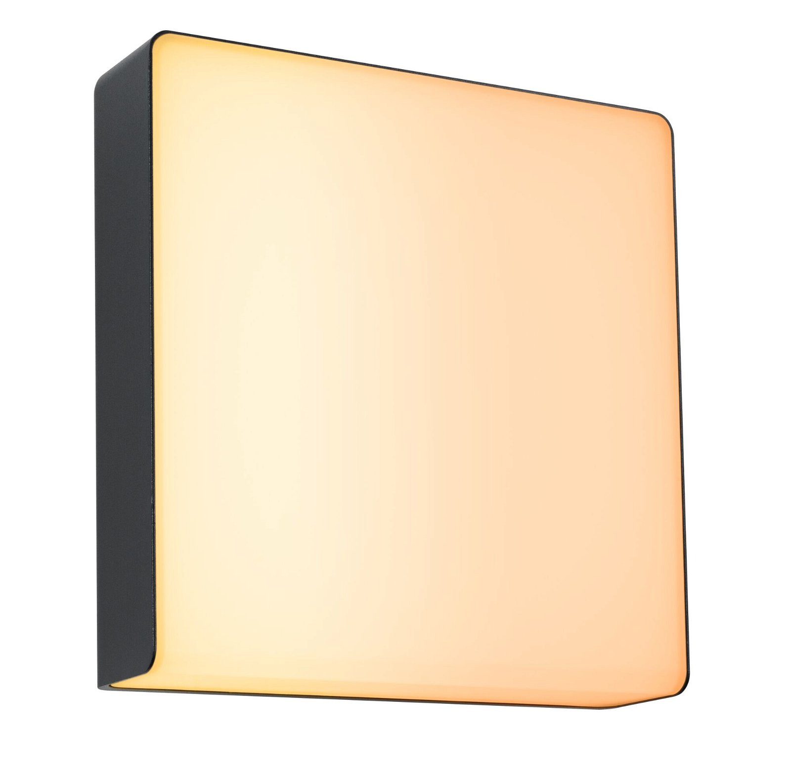 Paulmann Led-wandlamp voor buiten Azalena IP44 250x97mm 8,5W 700lm 230V kunststof, aluminium Smart Home Zigbee 3.0 bewegingssensor met hoogfrequentiesensor (1 stuk)