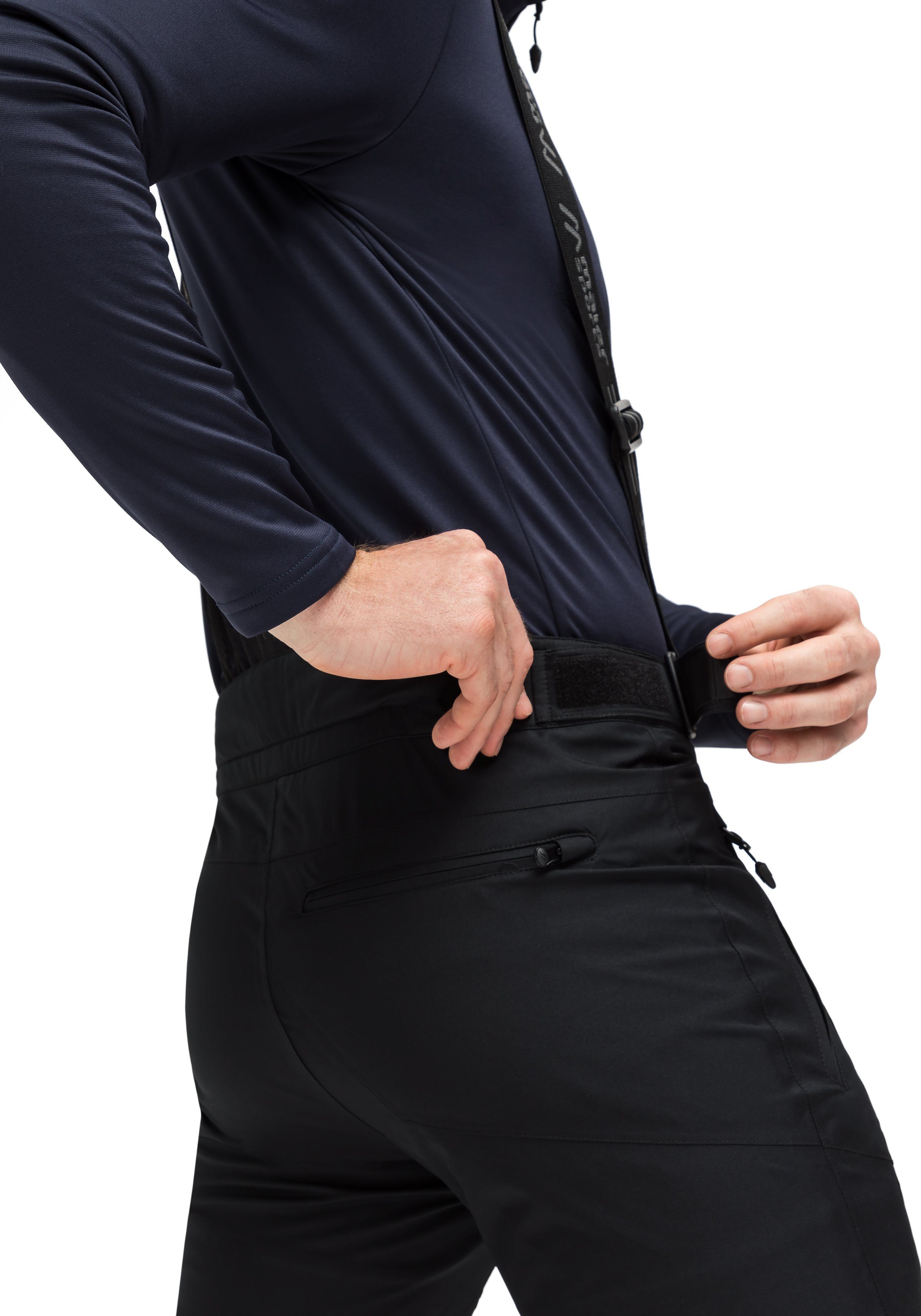 Maier Sports Skibroek Anton light Heren sneeuwbroek met bretels, wind/waterdicht, regular fit