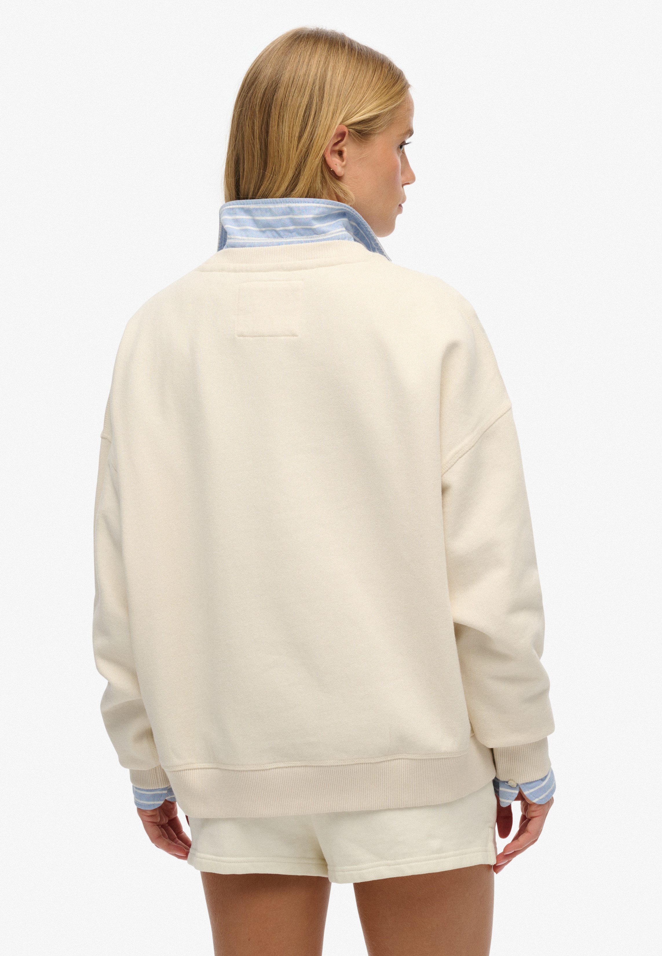 Superdry Sweatshirt ATHLETIC TONAL APPLIQUE CREW