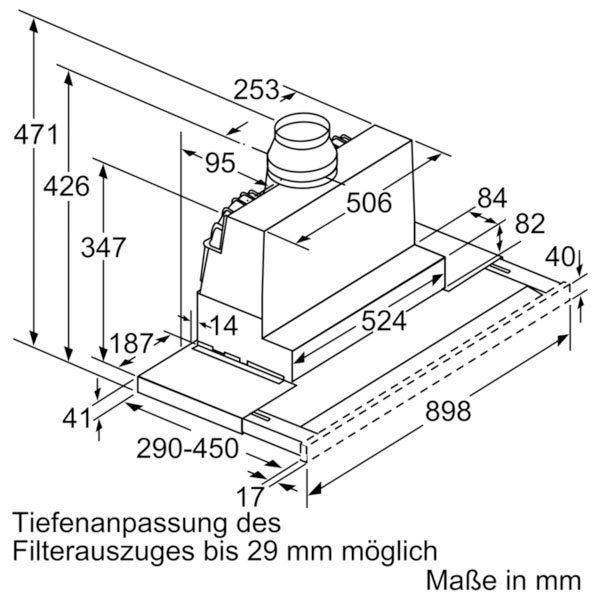 NEFF Vlakscherm-afzuigkap D49ML54X1