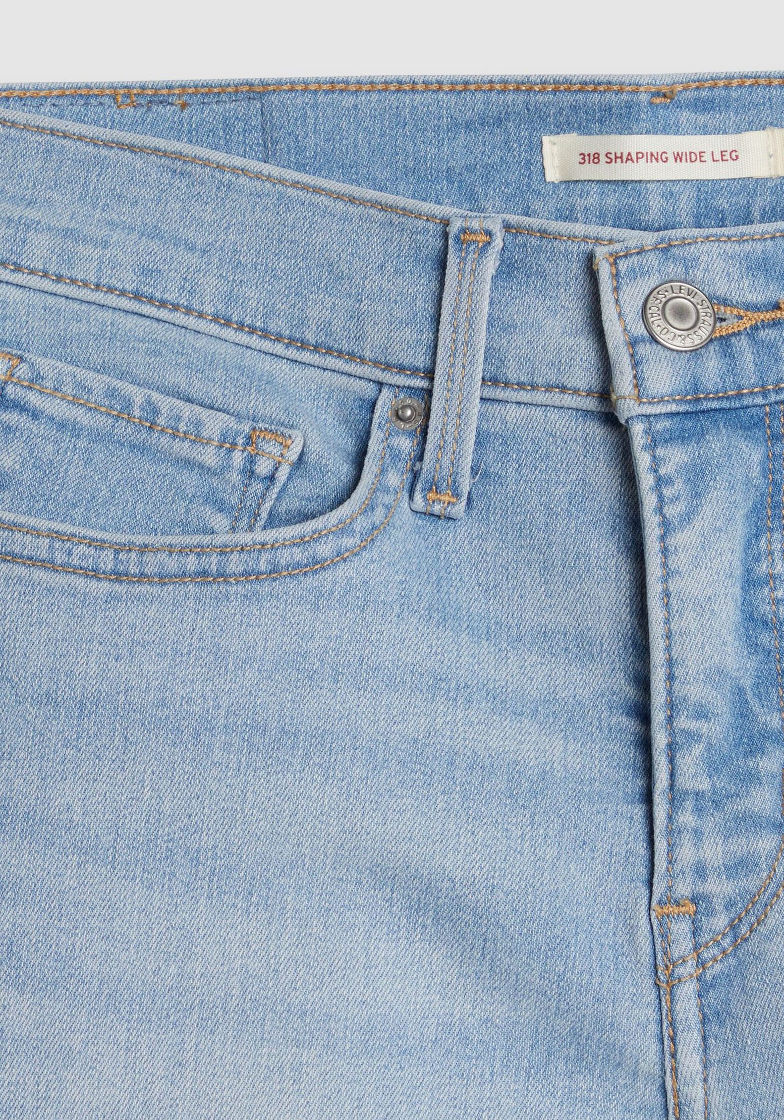 Levi's® Wijde Jeans 318 SHAPING in five-pocketsstijl