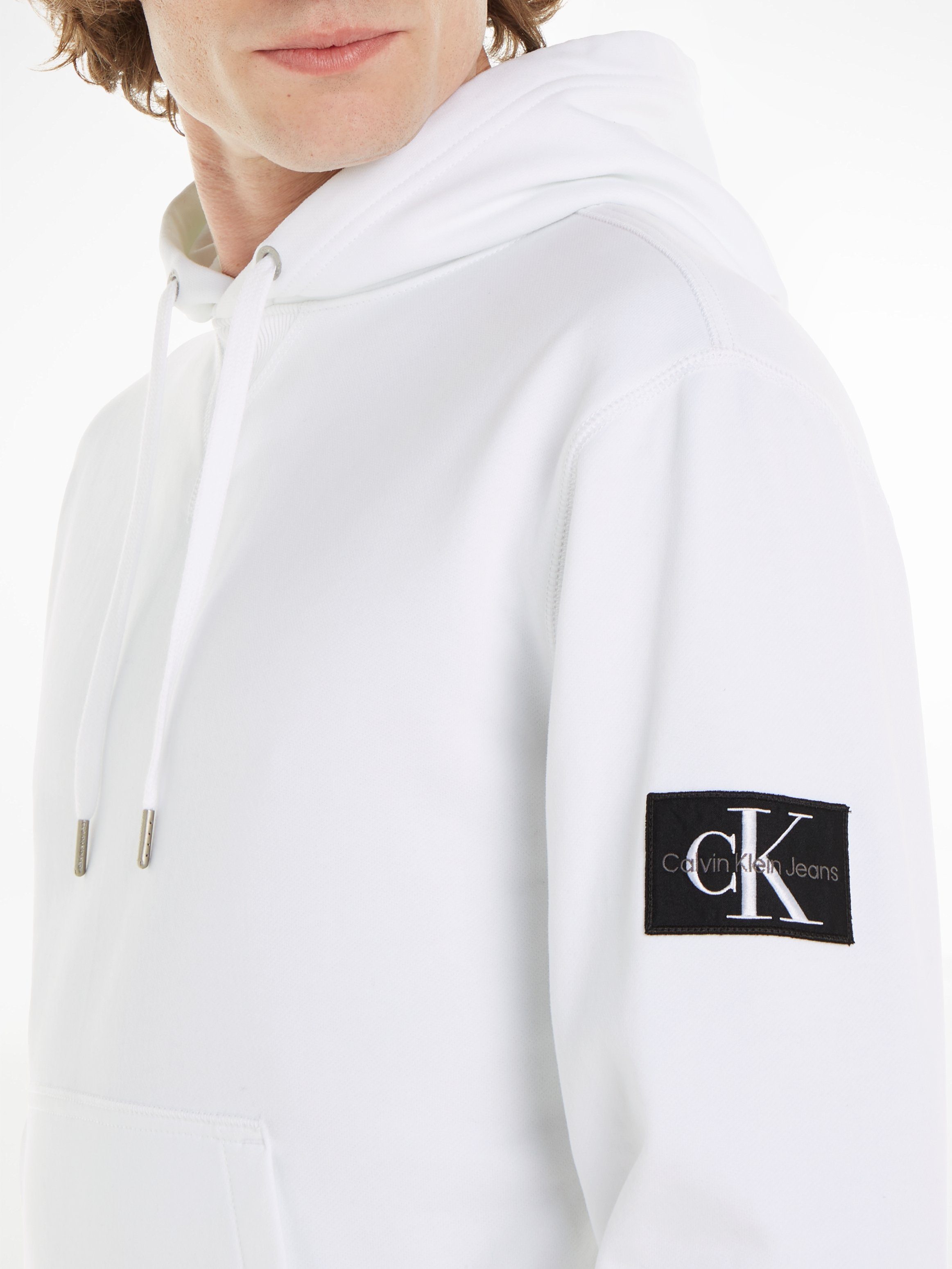 Calvin Klein Hoodie BADGE HOODIE met logopatch