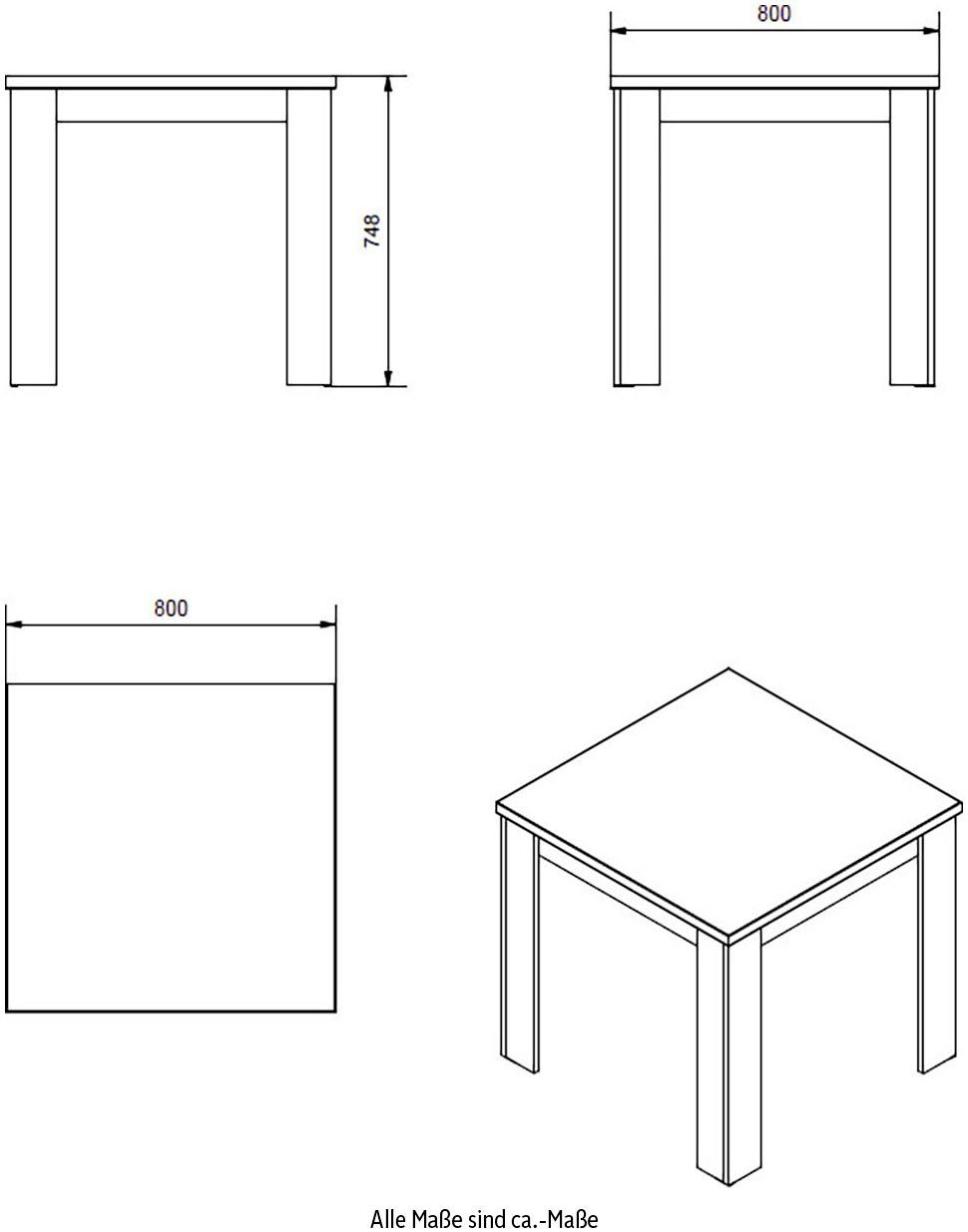 INOSIGN Eettafel DT