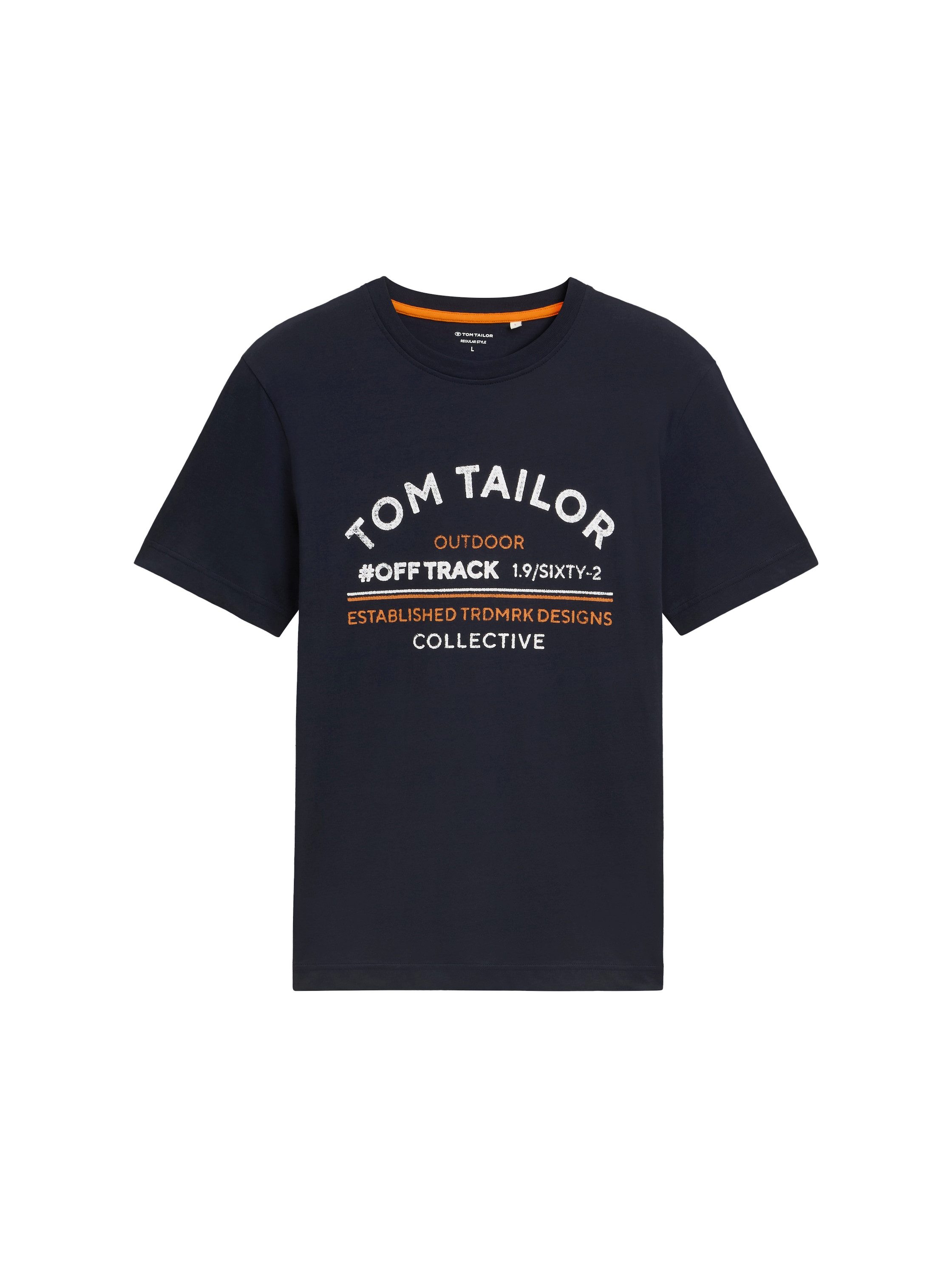 Tom Tailor Shirt met print met frontprint