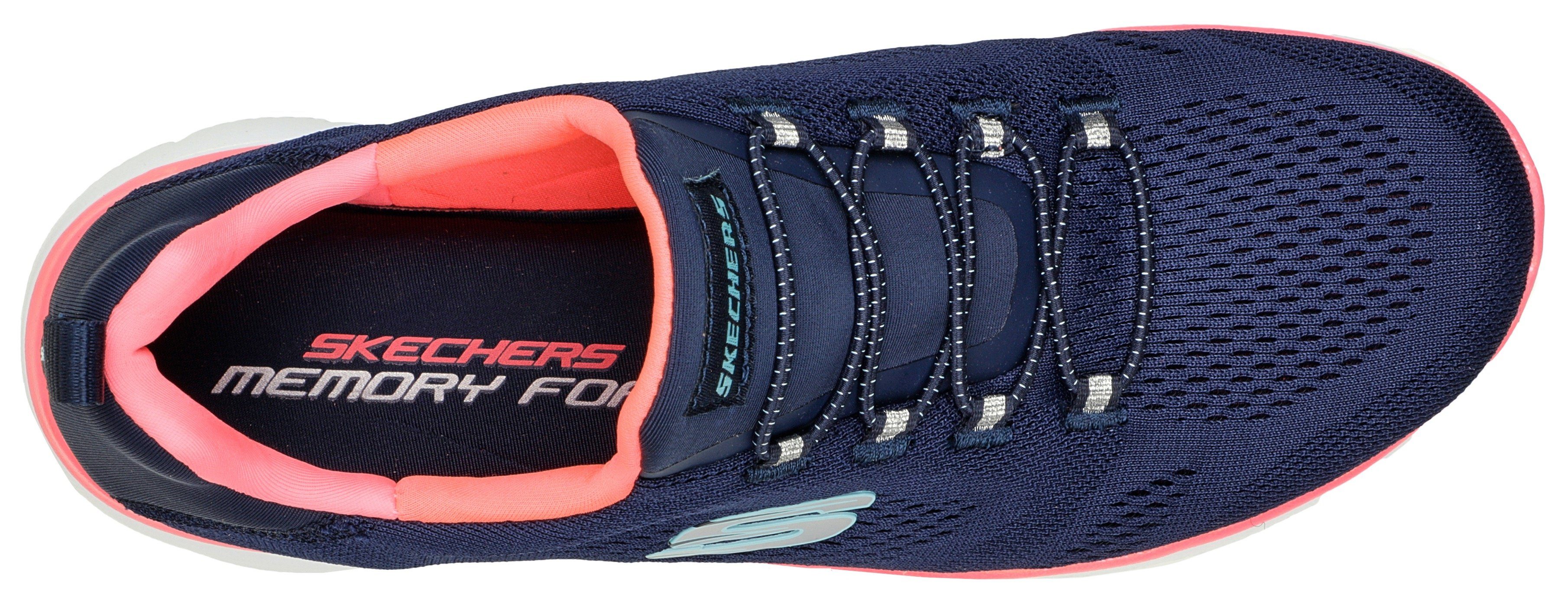 Skechers Slip-on sneakers SUMMITS PERFECT VIEWS Vrijetijdsschoen, lage schoen geschikt voor machinewas