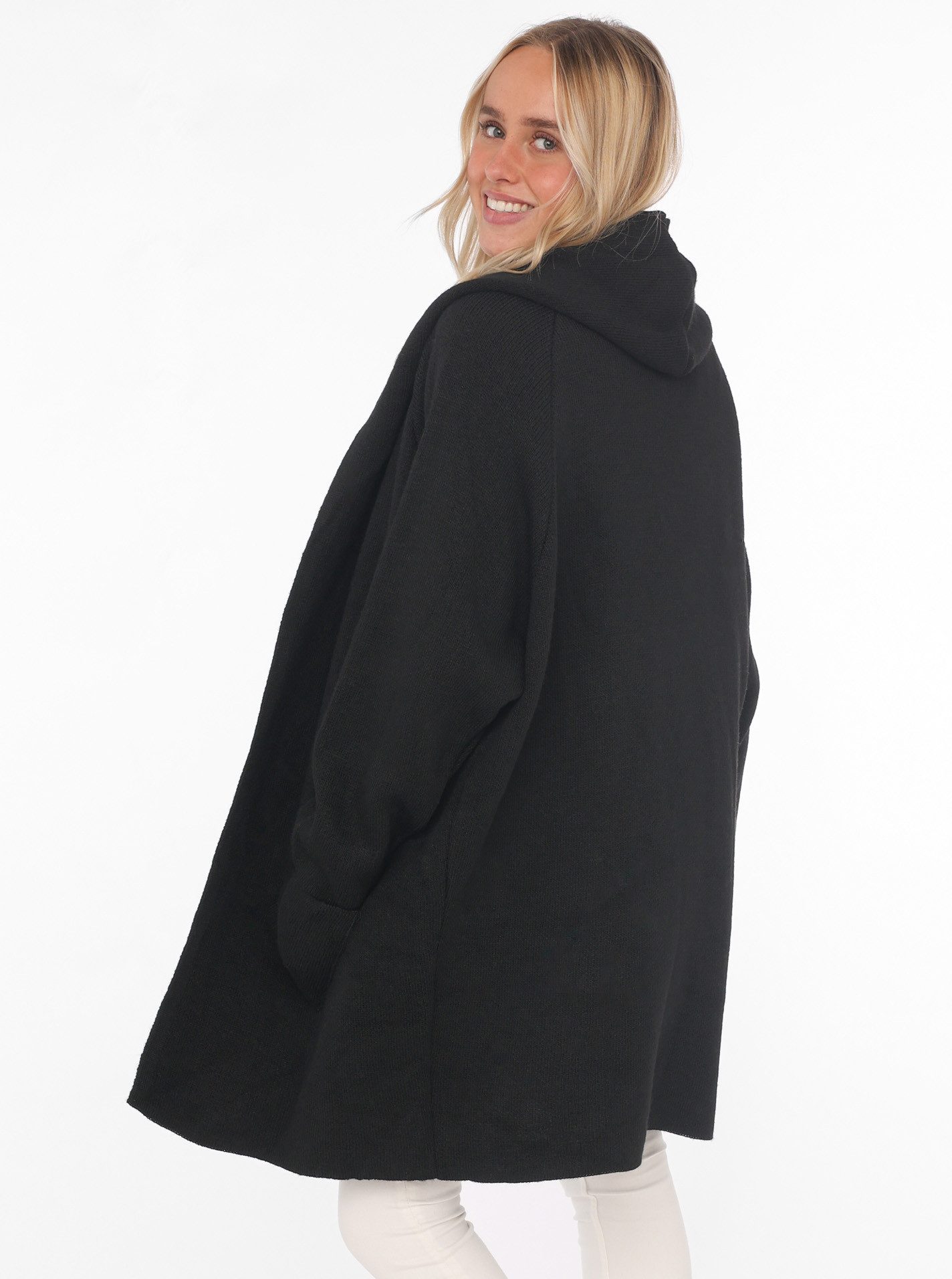 Zwillingsherz Vest Annabell met zachte grip, losse fit, met wol en alpaca