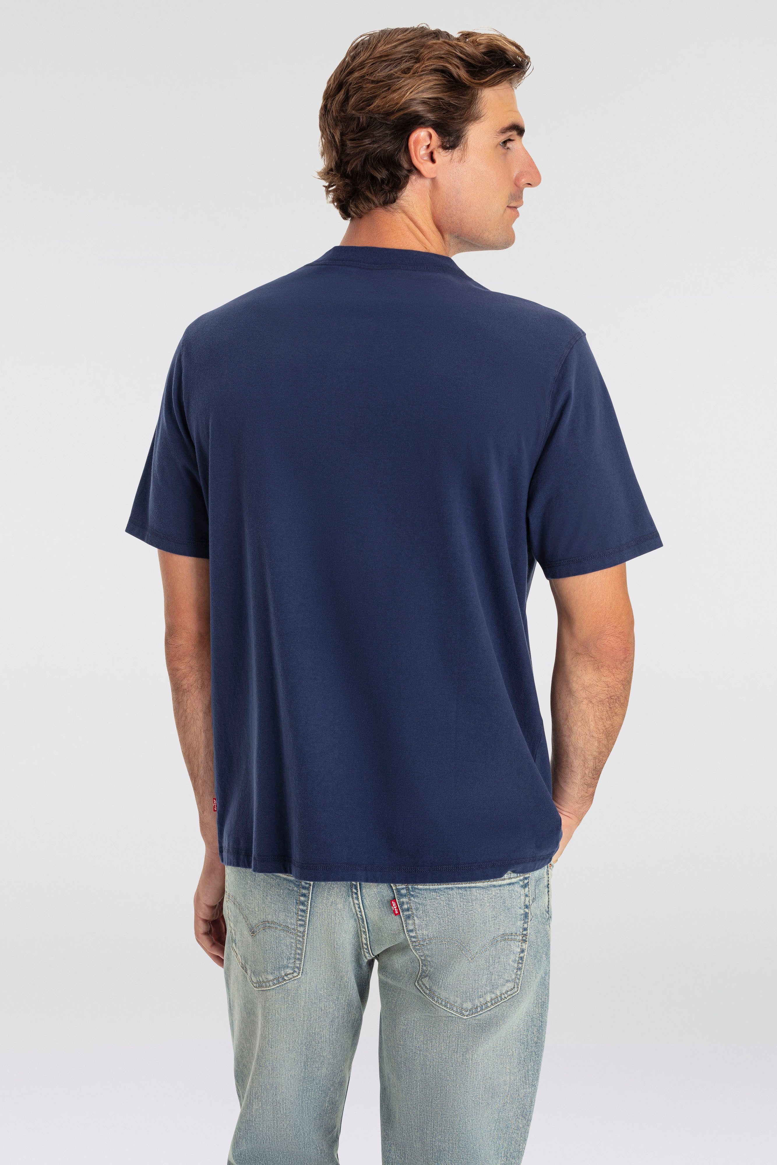 Levi's® Shirt met ronde hals SS 4 BUTTON HENLEY