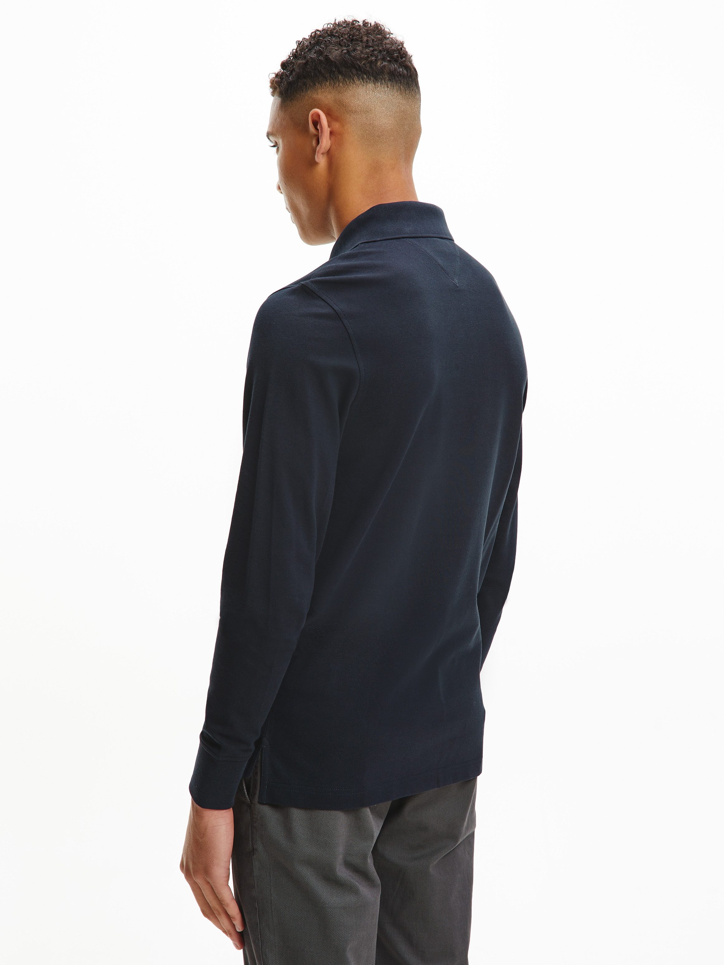 Tommy Hilfiger Poloshirt met lange mouwen 1985 SLIM LS POLO