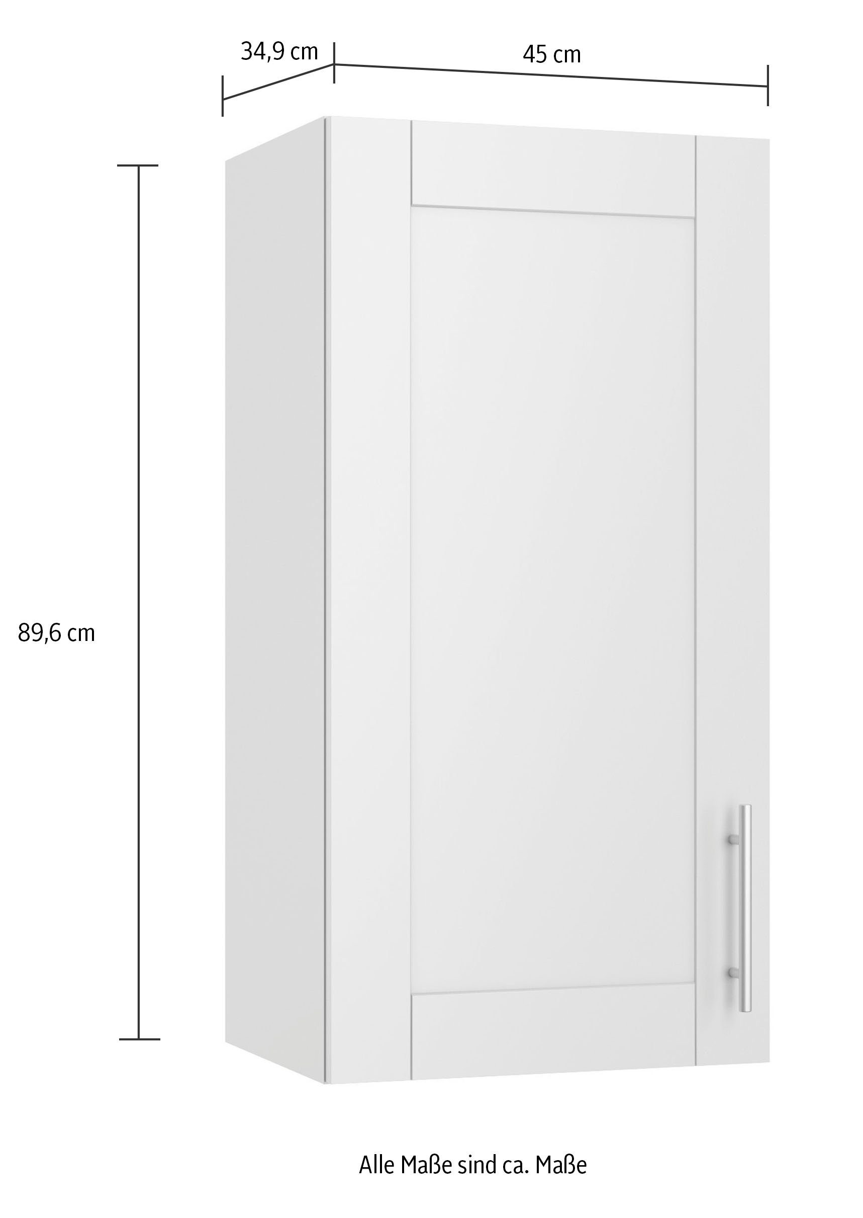 Kochstation Hangend kastje KS-Ahus Breedte 35 cm