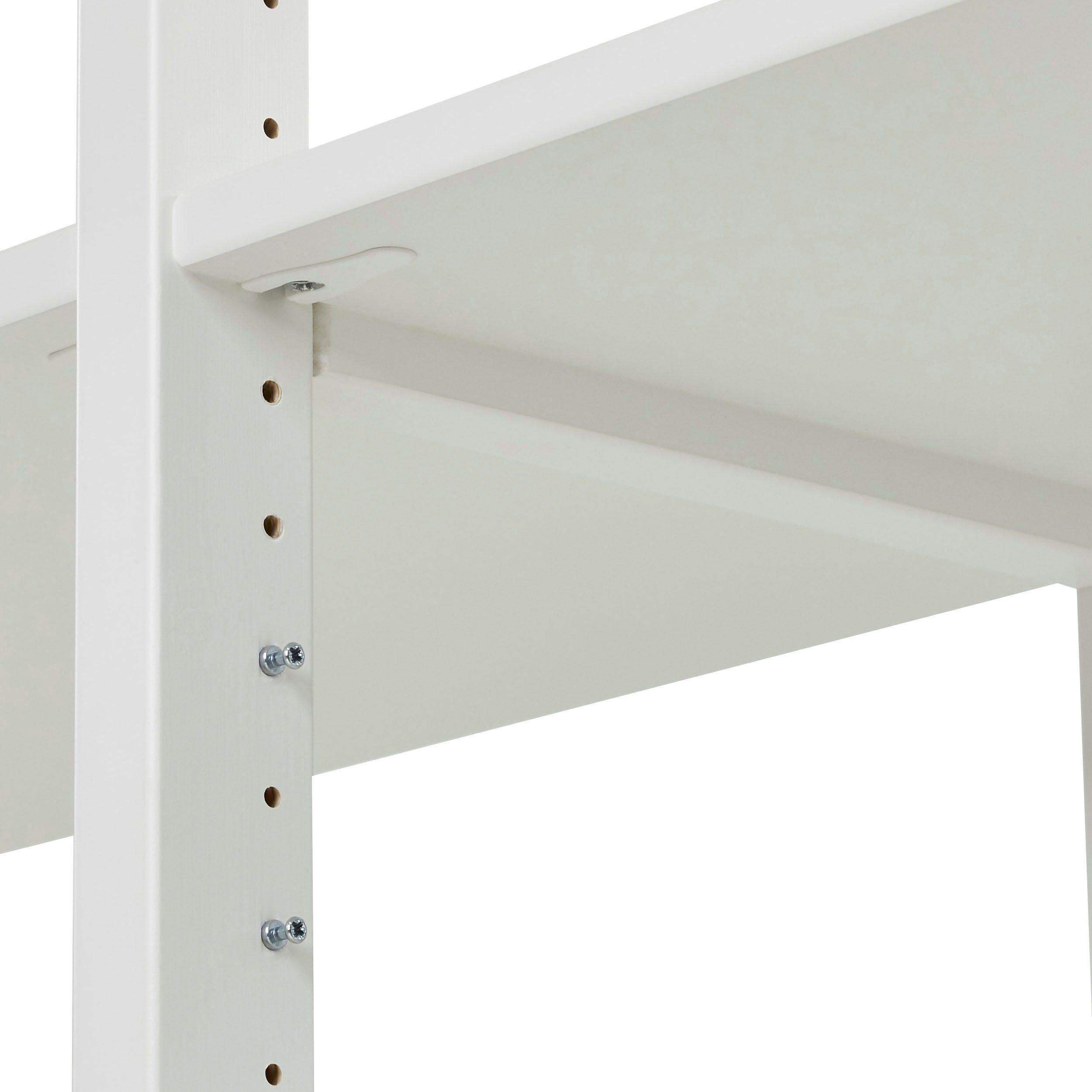 Hoppekids Tienerkamerset STOREY met bed, bureau & rek, 2 maten (set, 13-delig)
