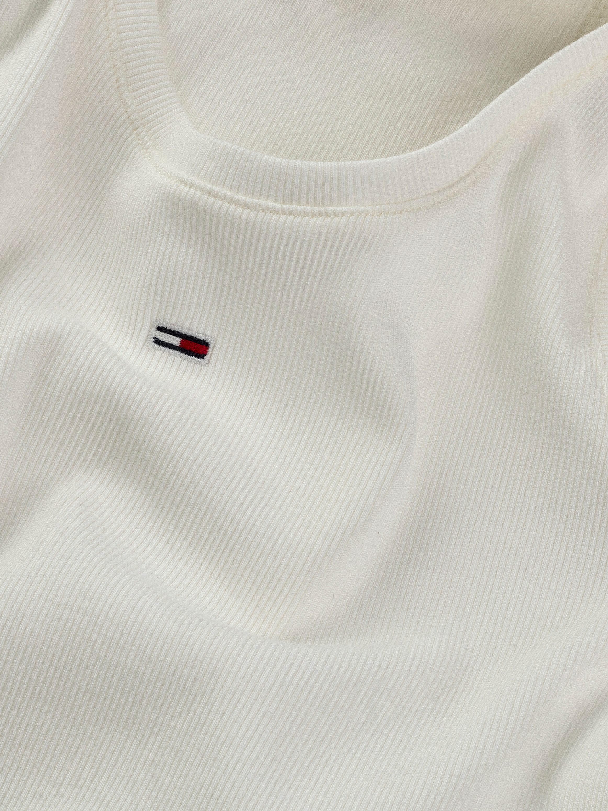 TOMMY JEANS Mini-jurk TJW ESSENTIAL RIB BODYCON EXT