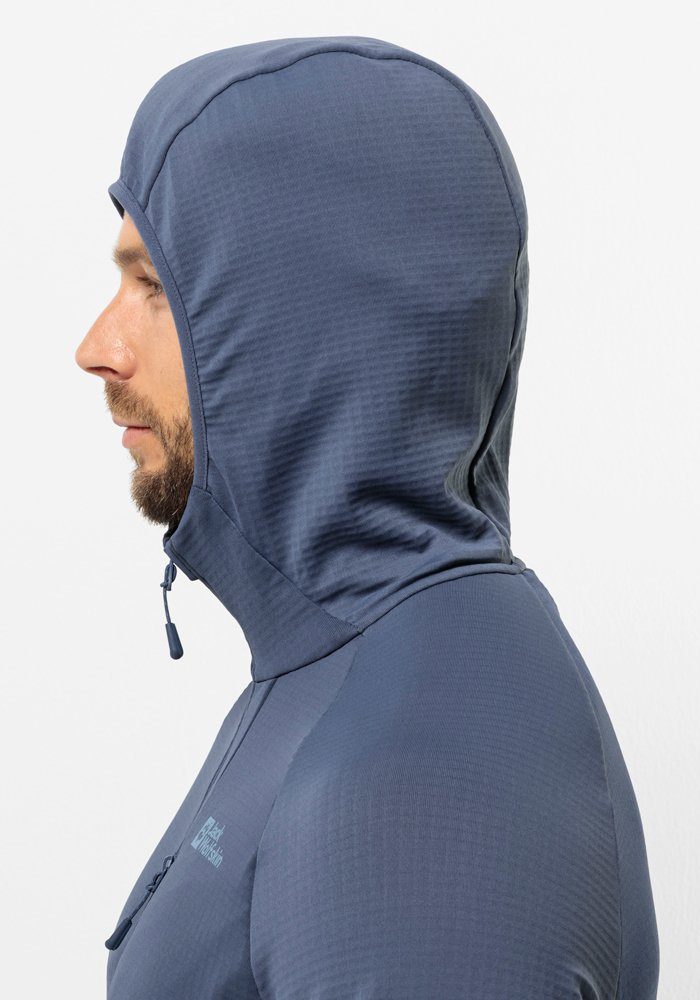 Jack Wolfskin Fleecejack KOLBENBERG HOODED FZ M