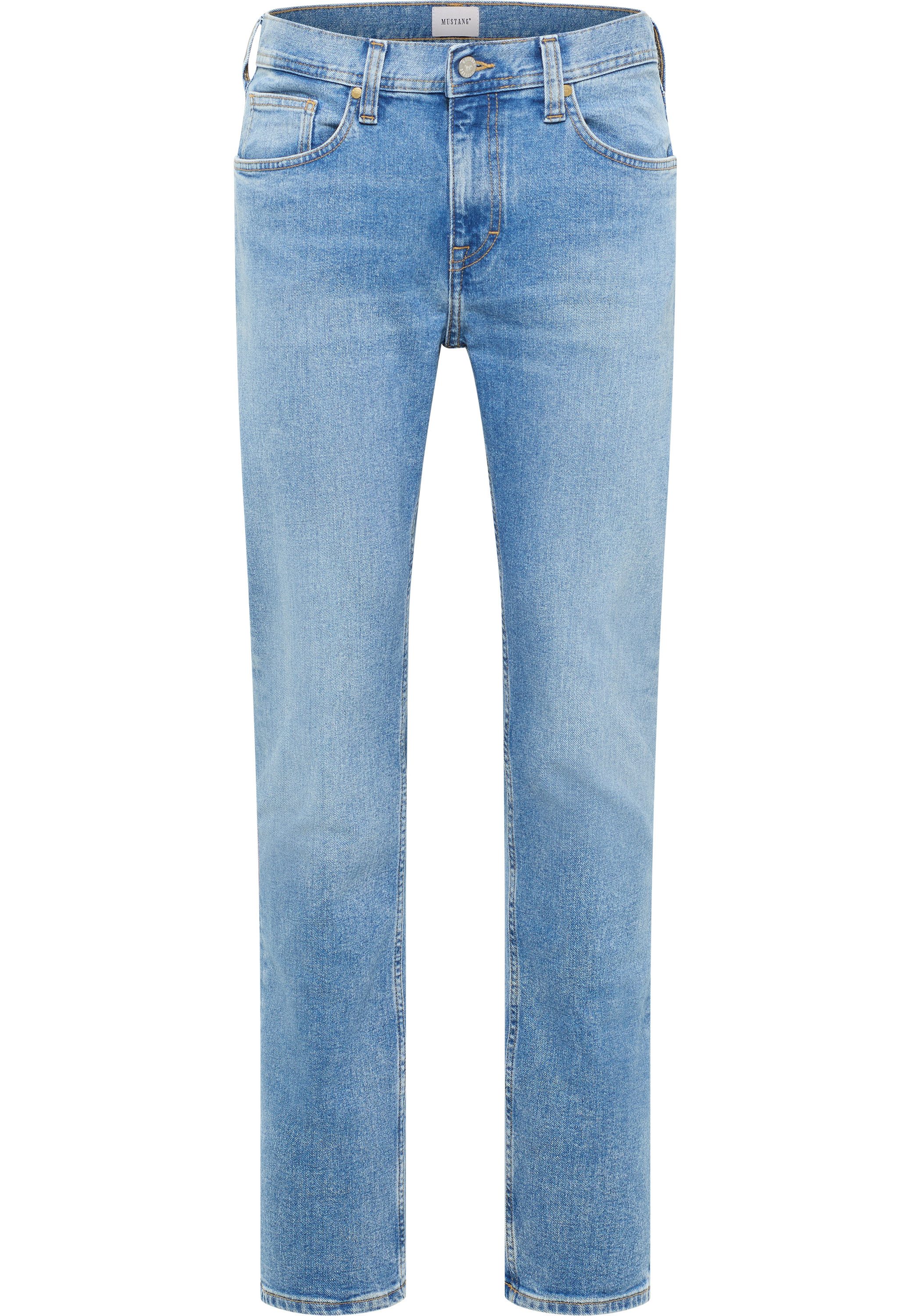 MUSTANG Slim fit jeans Heren stijl Orlando slim heren jeans maat 36 blauw