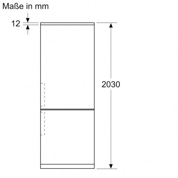 SIEMENS Koel-vriescombinatie KG39NAIBT (1 stuk)