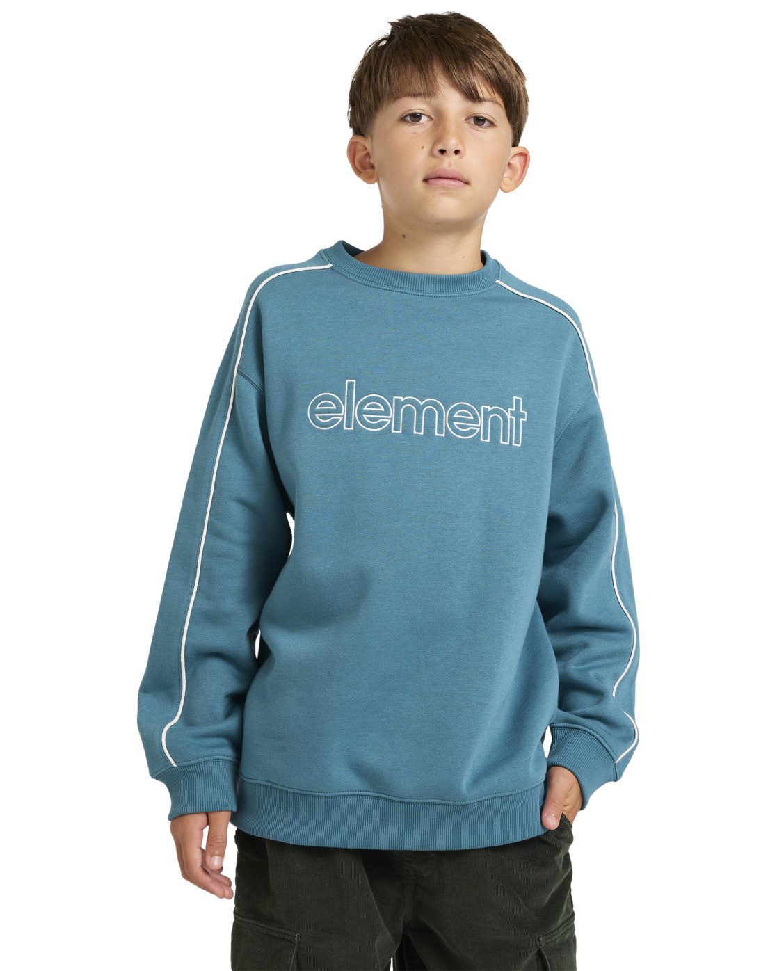 Element Sweatshirt Cornell 90s jongens sweatshirts & -vesten maat 12(148-156cm) blauw