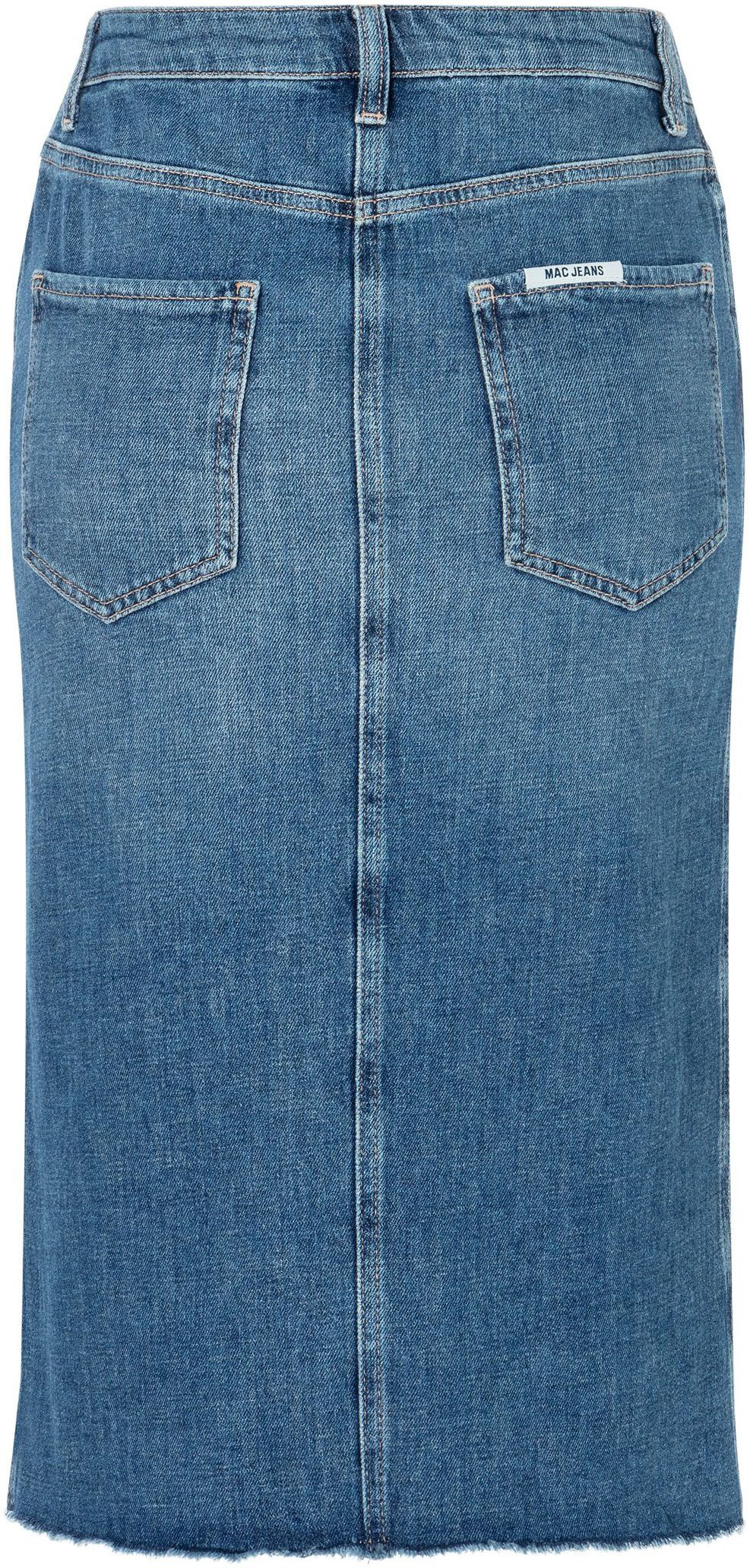 MAC Midirok MIDI SKIRT fringe