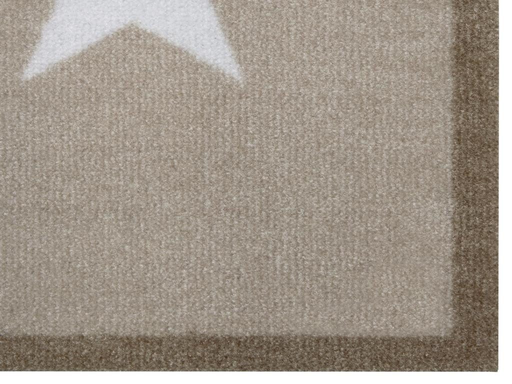 HANSE Home Mat Sterren, deurmat Inloopmat, binnen en buiten, antislip, weerbestendig, wasbaar