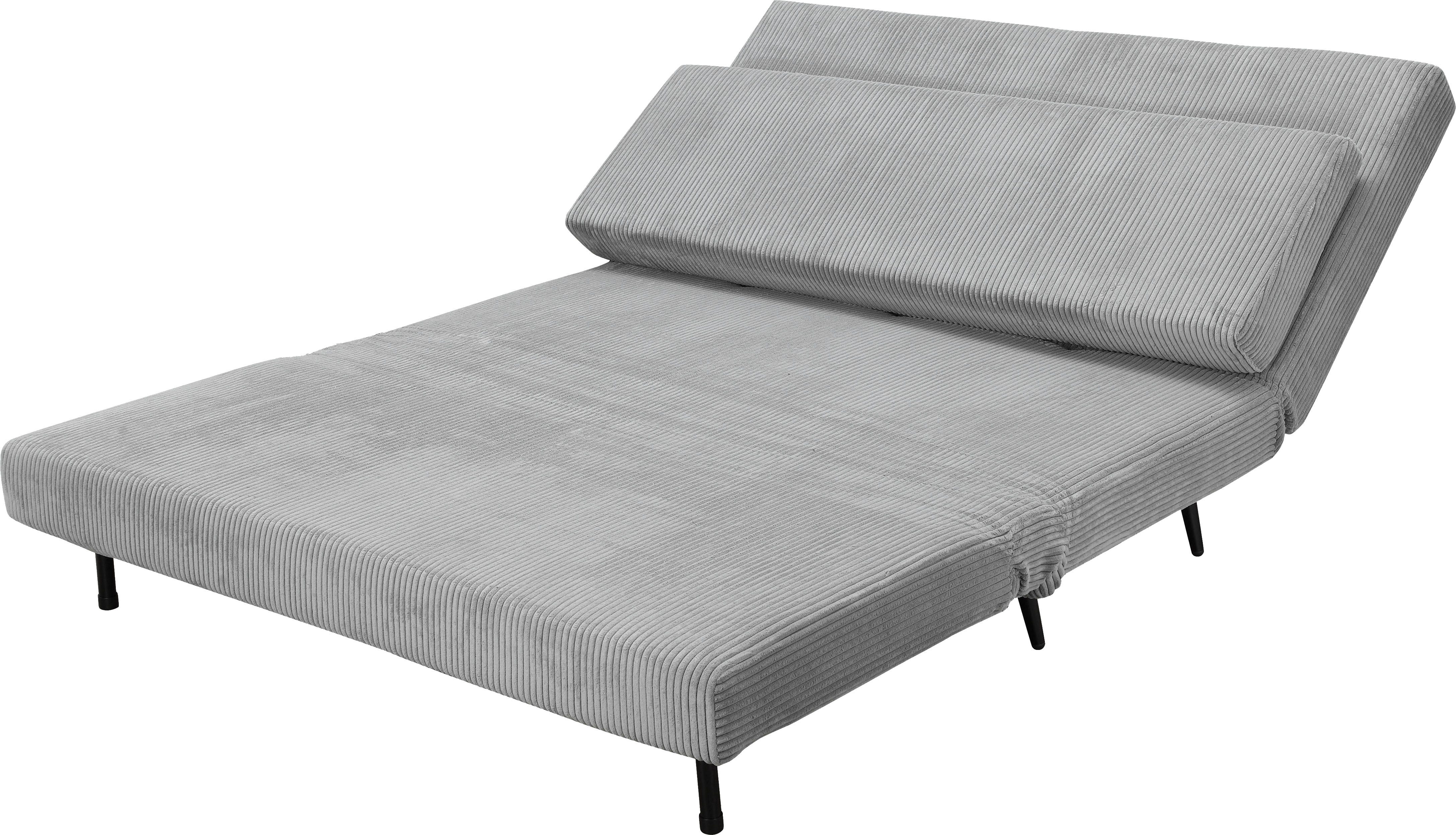 andas Slaapbank LINNEA Daybed met opklapbaar ligoppervlak, in geweven stof, velours, corduroy