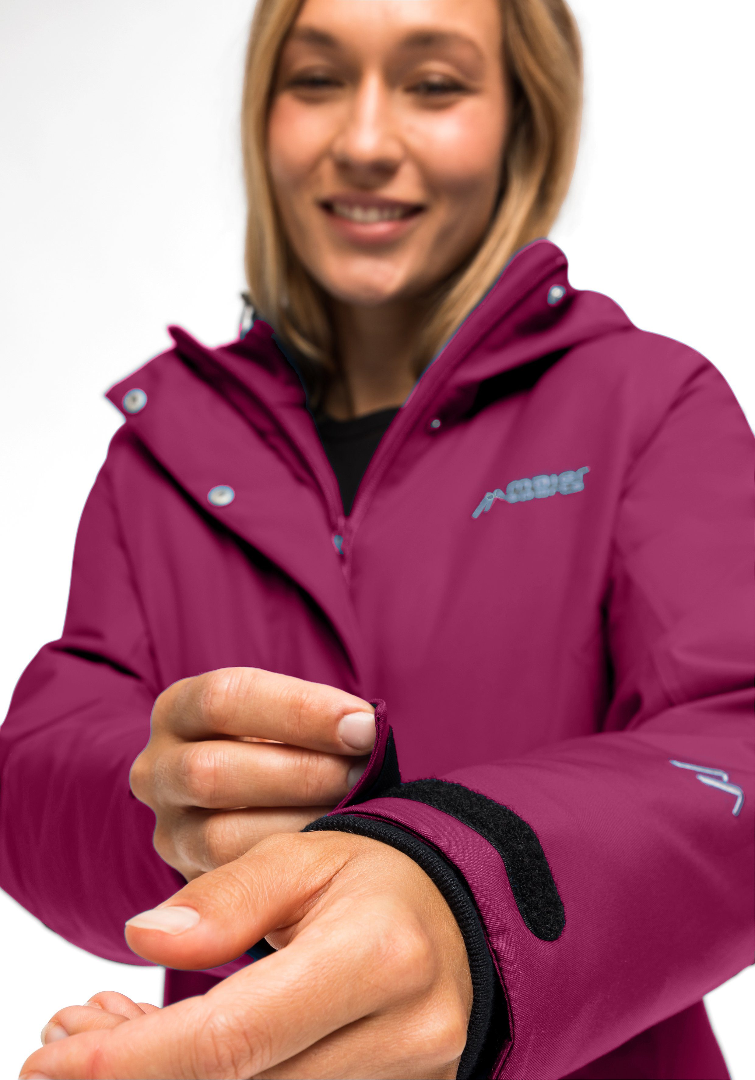 Maier Sports Functioneel jack HANNALI Ventilerend, waterdicht outdoorjack met wattering
