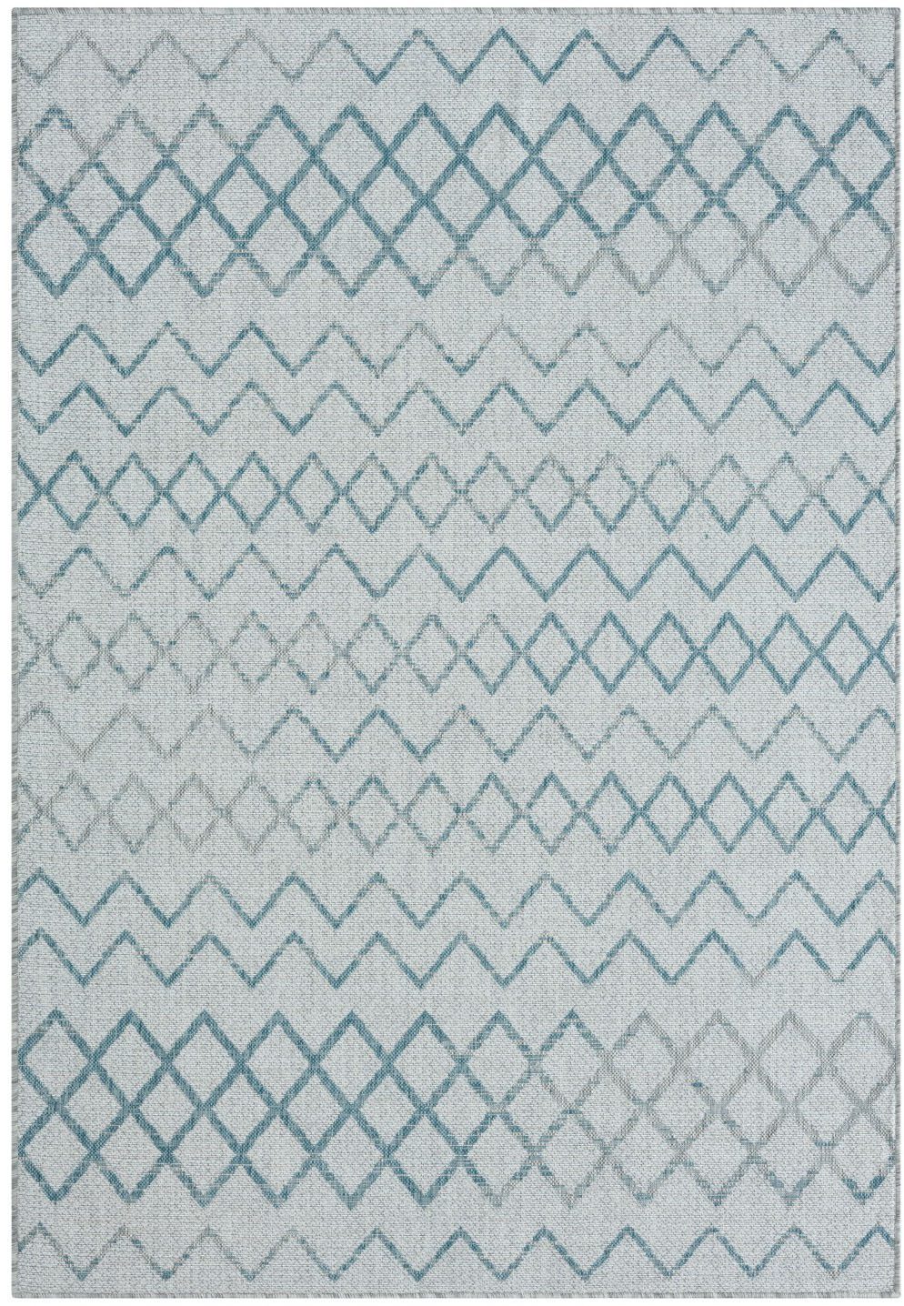 Myflair Möbel & Accessoires Vloerkleed Nebula voorraadopruiming modern ontwerp, ruiten, geschikt voor buiten, balkon, terras