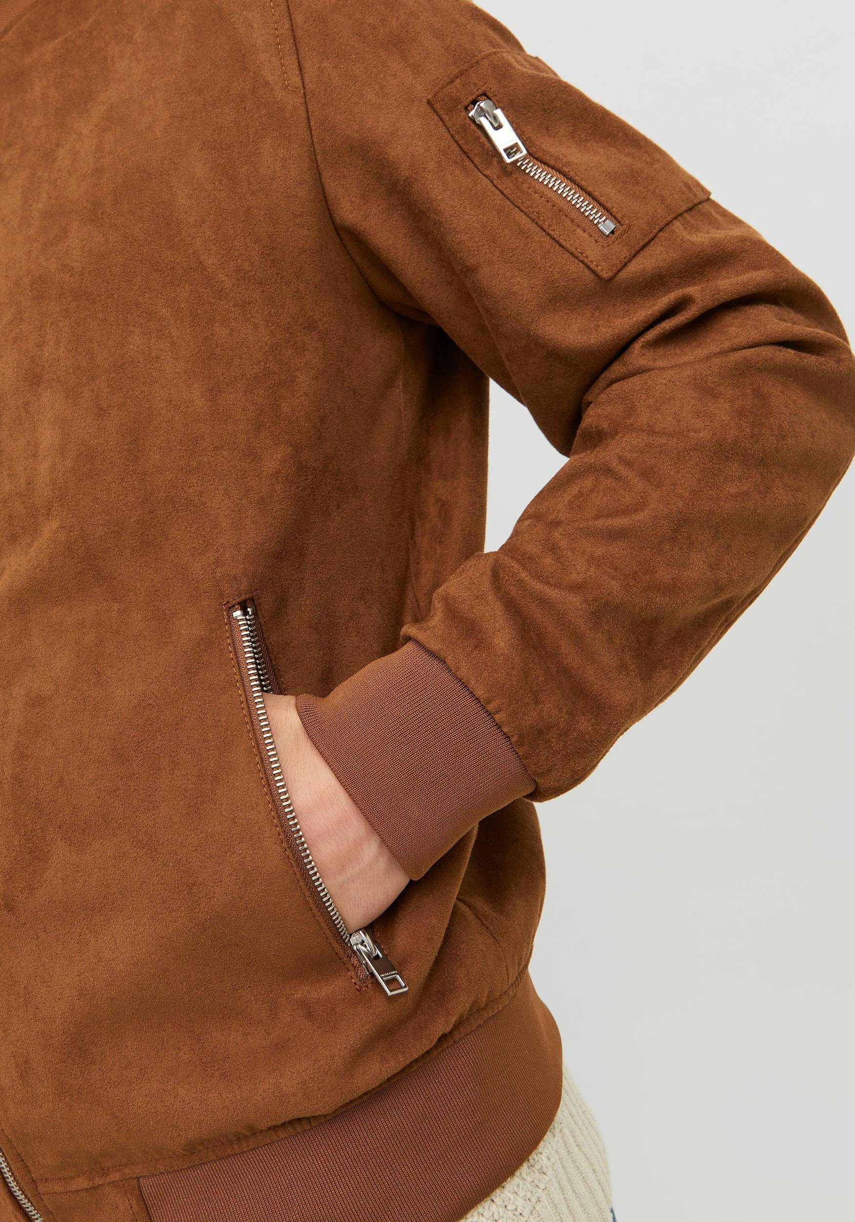 Jack & Jones Blouson JJEROCKY FAUX SUEDE BOMBER NOOS
