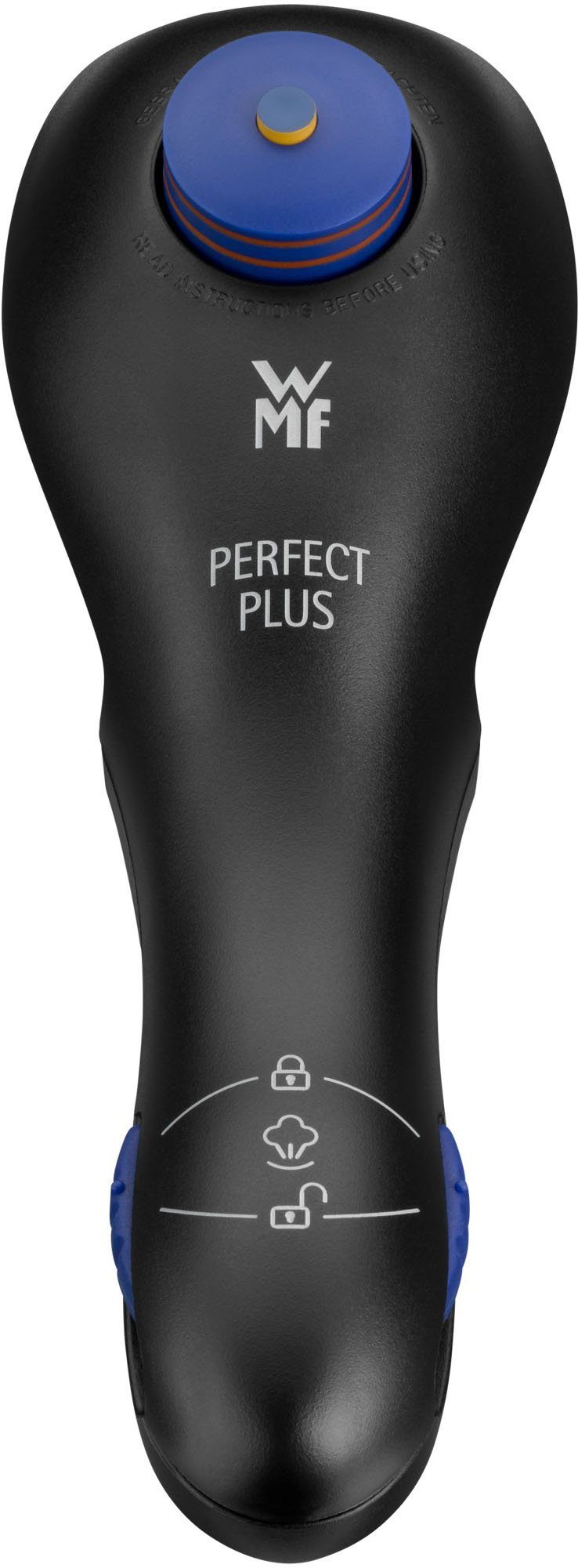 WMF Snelkookpan Perfect Plus Stoompan met een afneembare dekselgreep, inductie