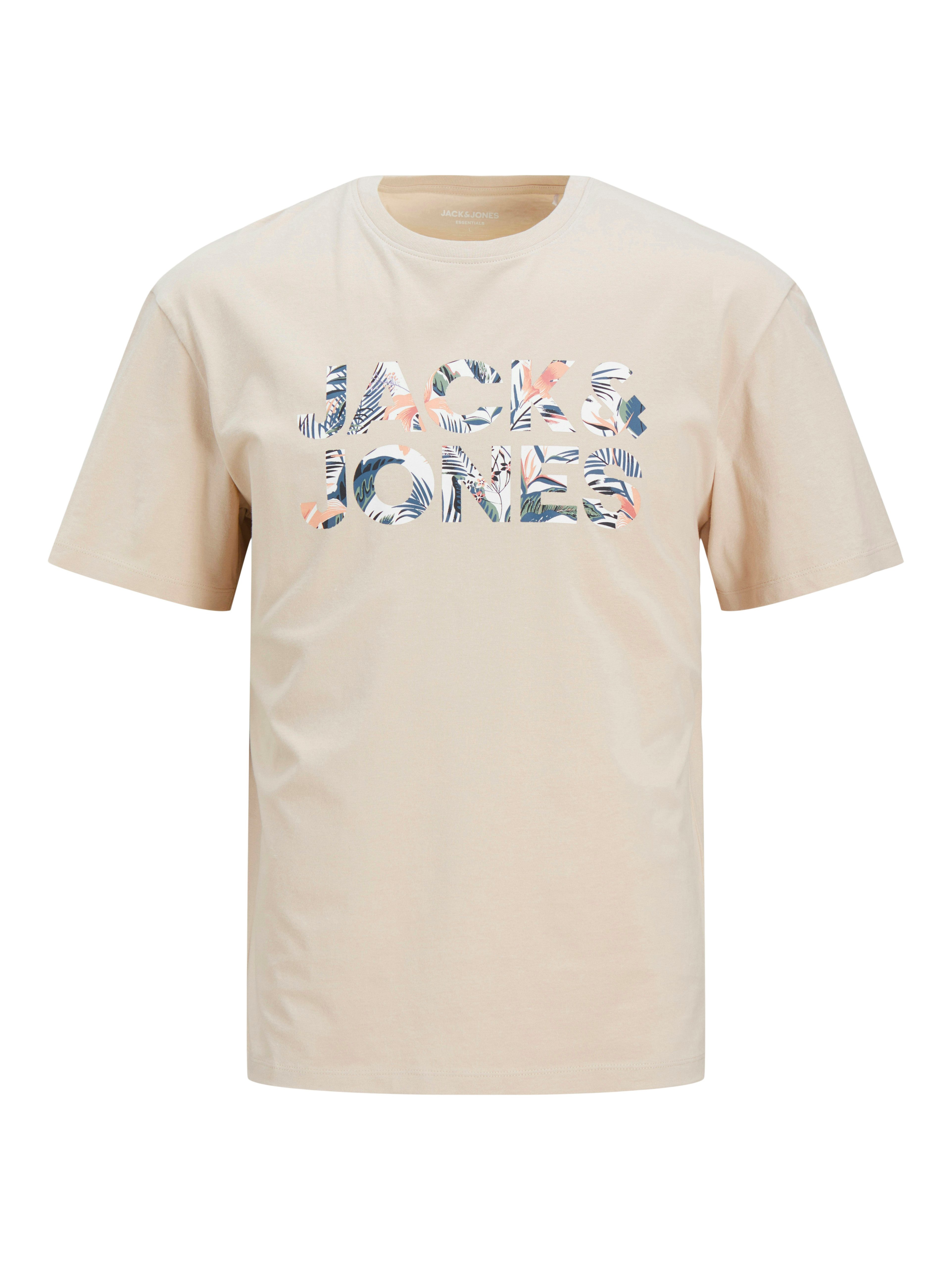 Jack & Jones Junior Shirt met ronde hals JJEBRYAN CORP LOGO TEE SS O-NECK JNR