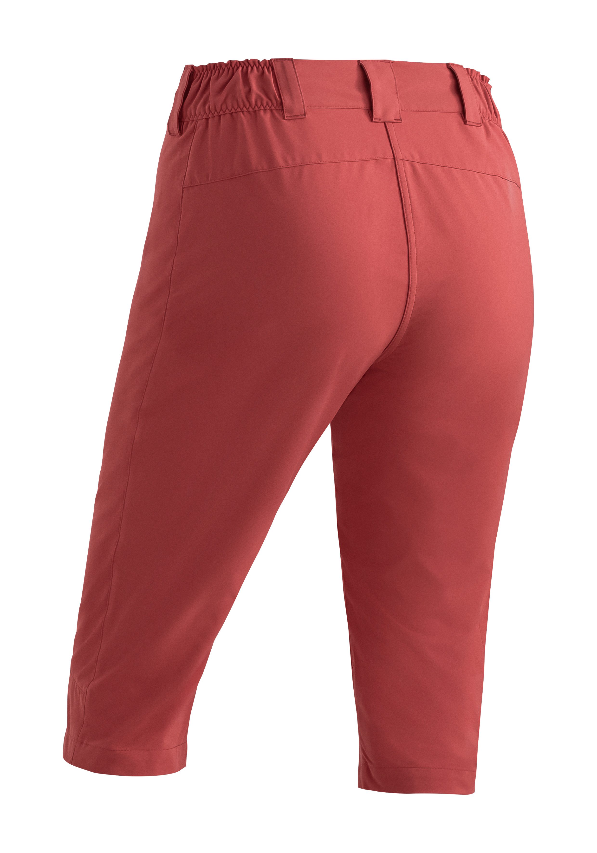 Maier Sports Outdoorbroek Lulaka capri loop Dames wandelbroek, elastische functionele broek met 3 zakken, regular fit