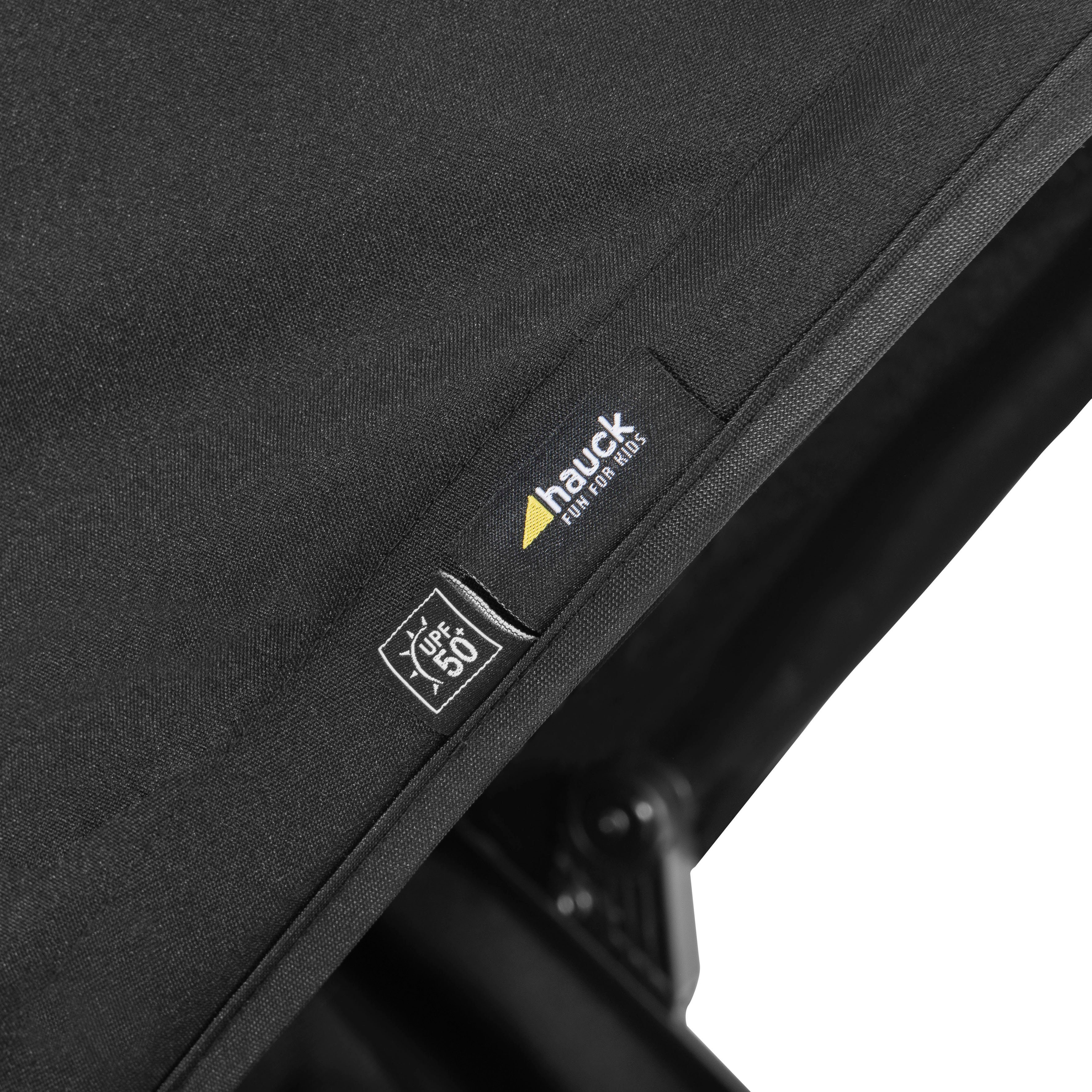 Hauck Kinderwagen met drie wielen Rapid 3R, black met draaibaar en vergrendelbaar voorwiel