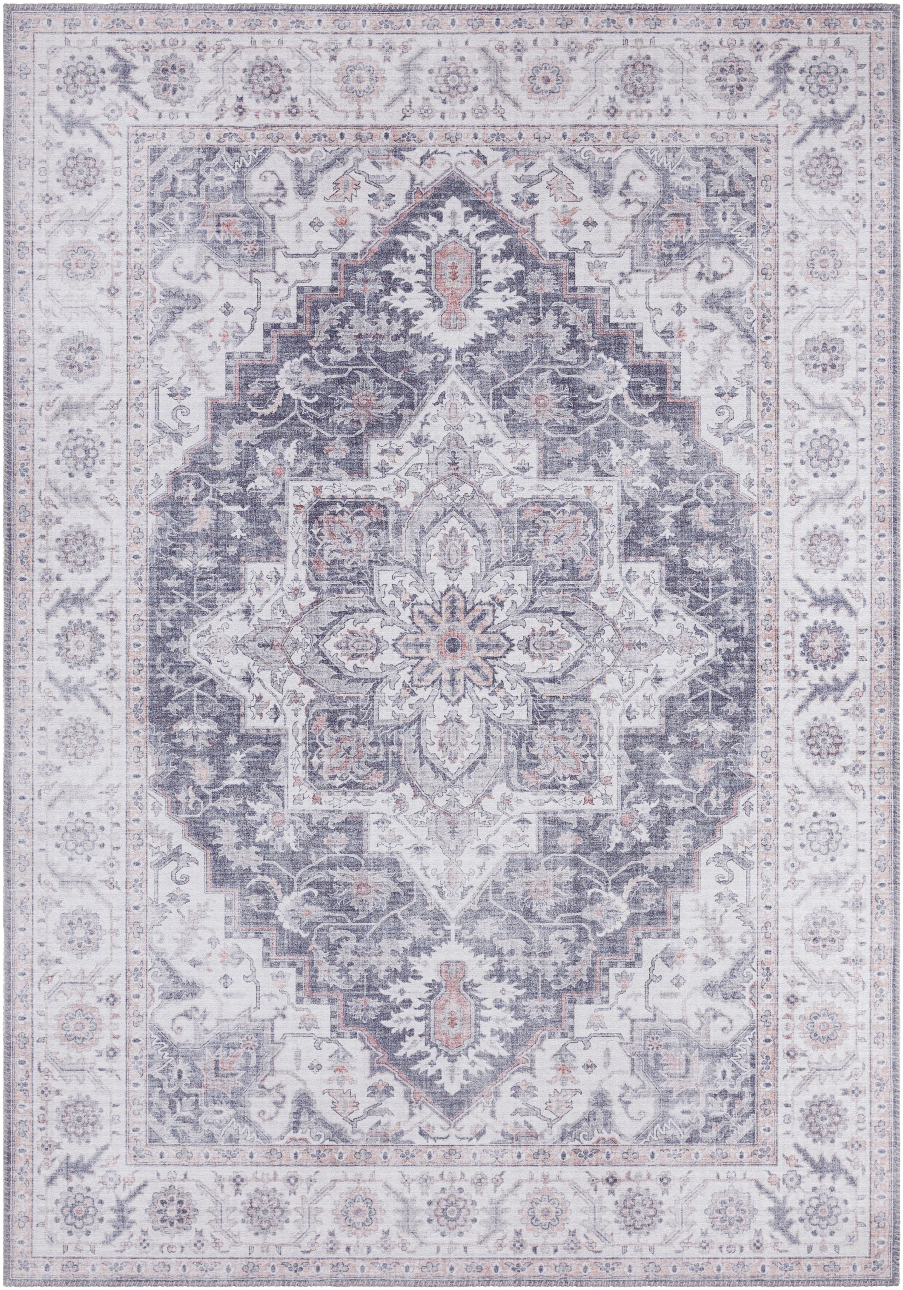 NOURISTAN Vloerkleed Anthea Oosters, loper, vintage, woonkamer, slaapkamer, eetkamer
