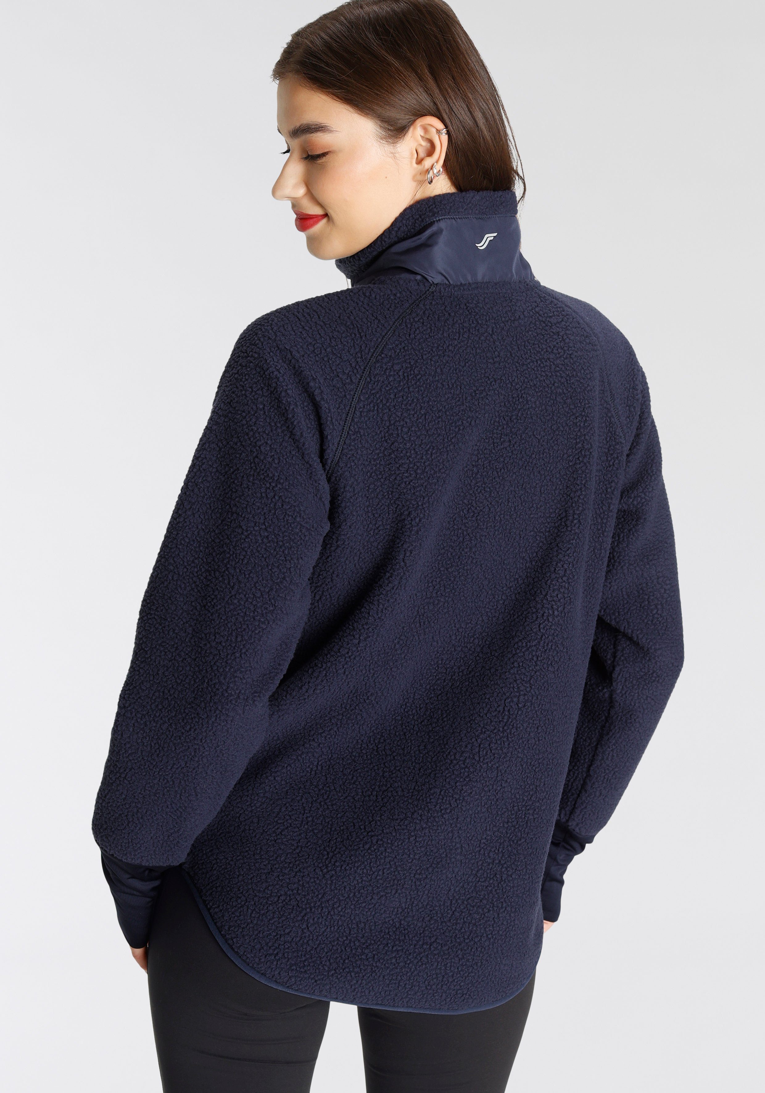 FAYN SPORTS Fleecejack van sherpa-fleece