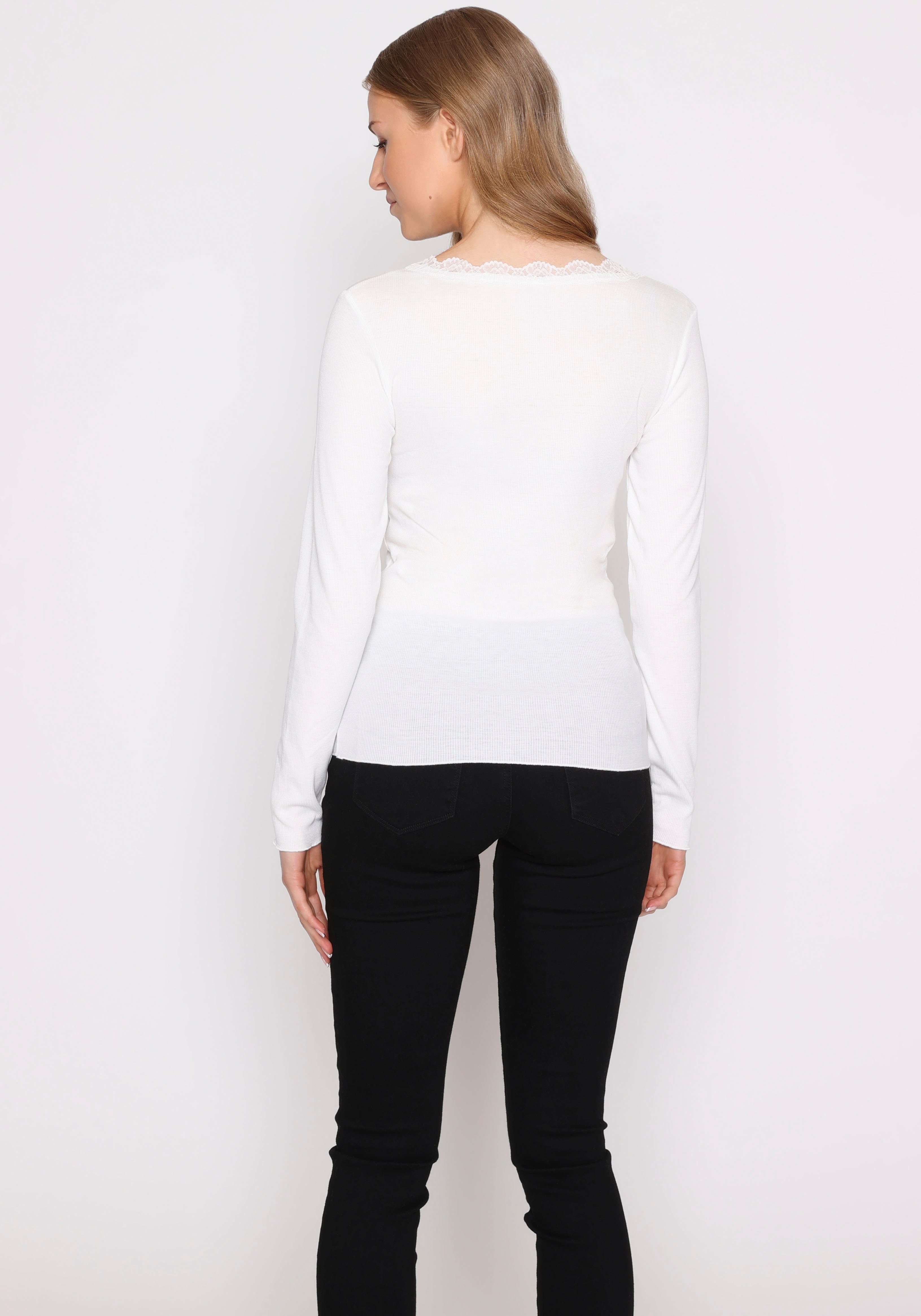 HaILYS Shirt met lange mouwen LS V TP Fi44ona