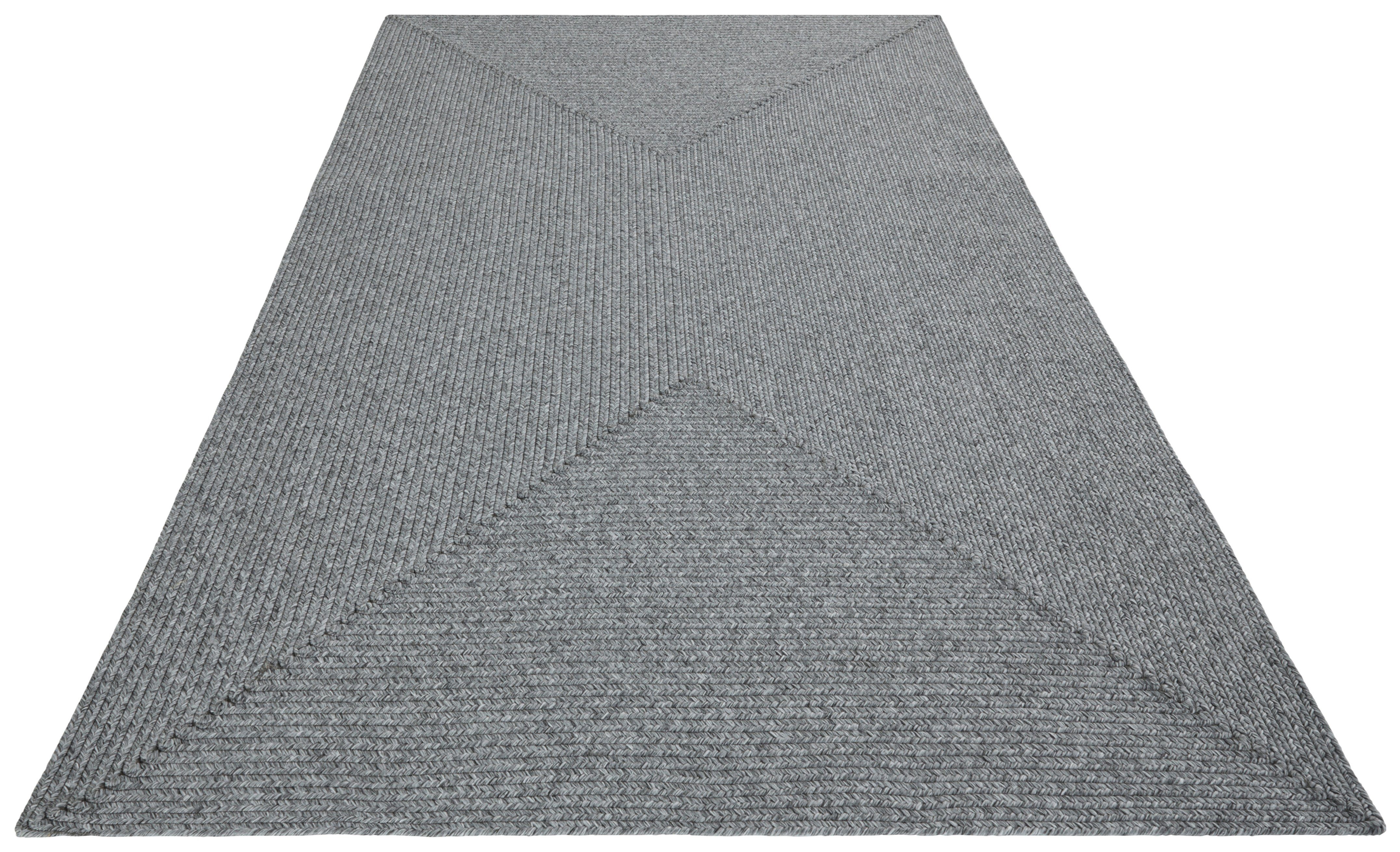 Buitenkleed - Trenzado grijs 160x230 cm