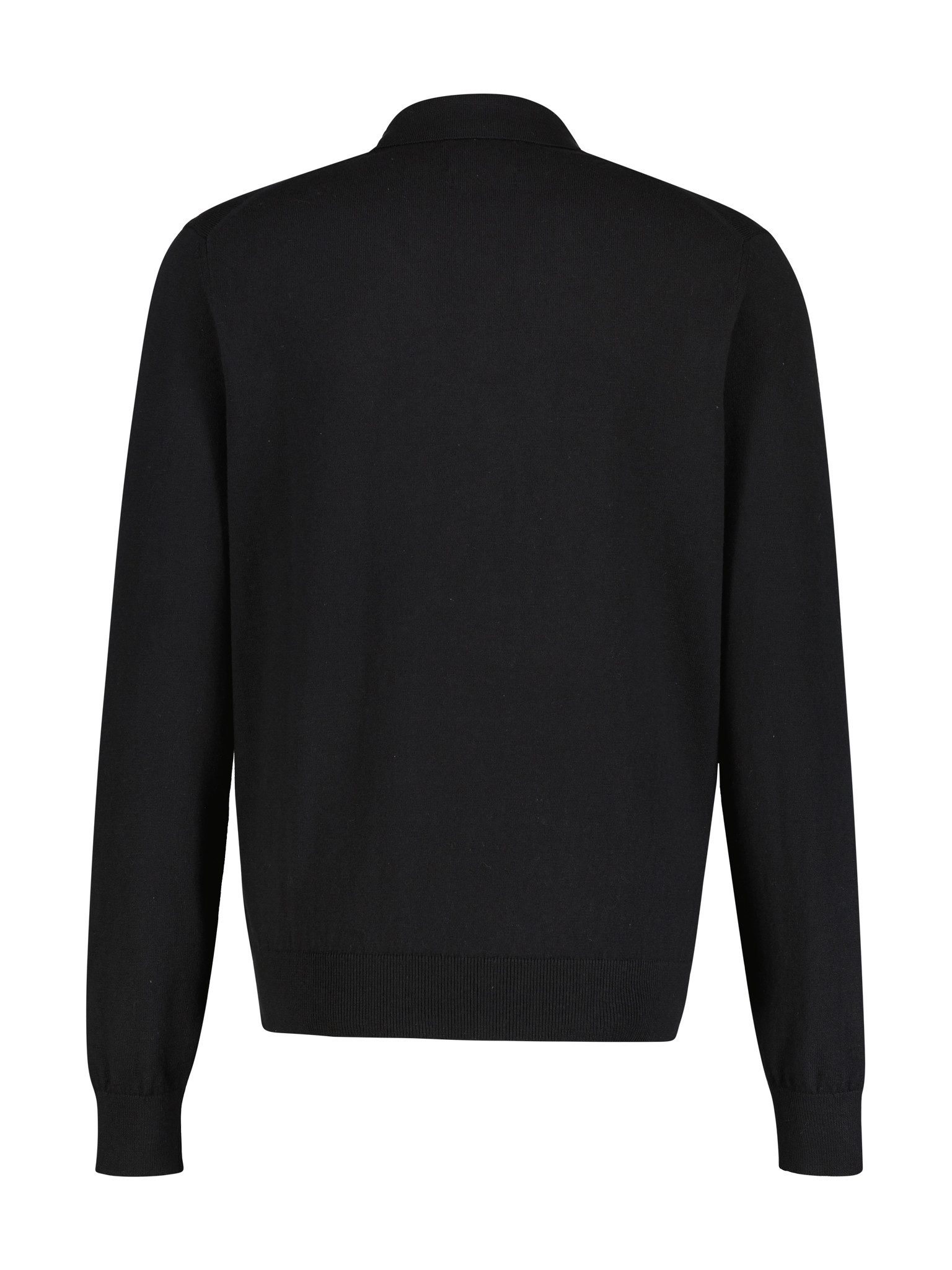 Lerros Poloshirt met lange mouwen met geborduurd logo