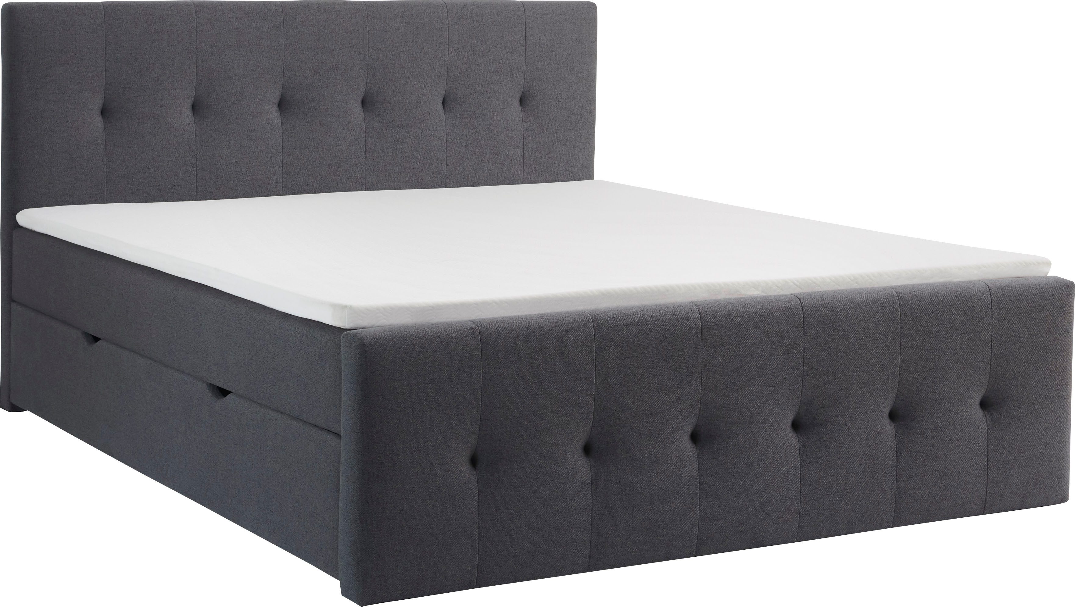 INOSIGN Boxspring Tessaja 180 x 200 cm, met bedkist, incl. topmatras
