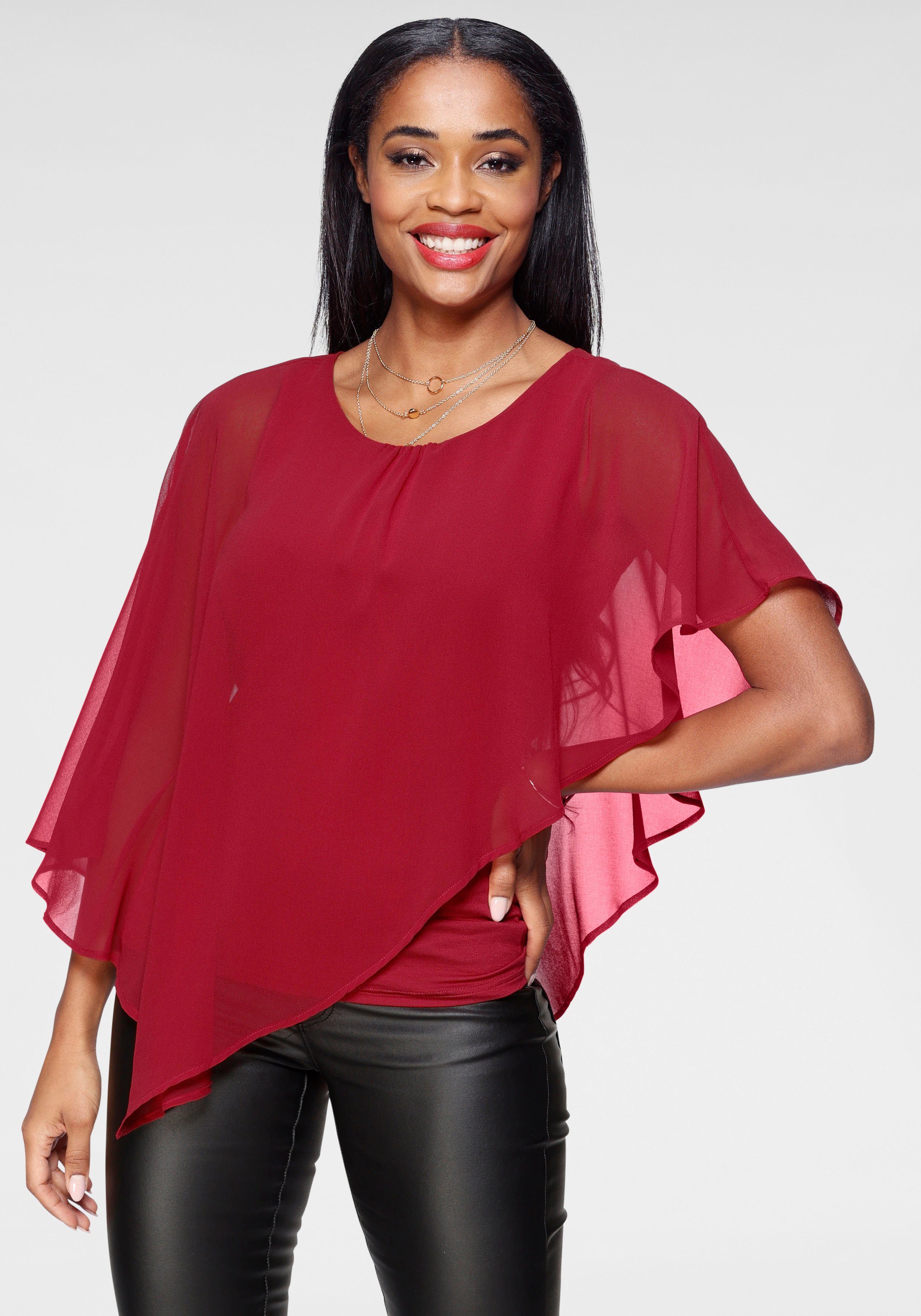 Laura Scott Chiffon blouse