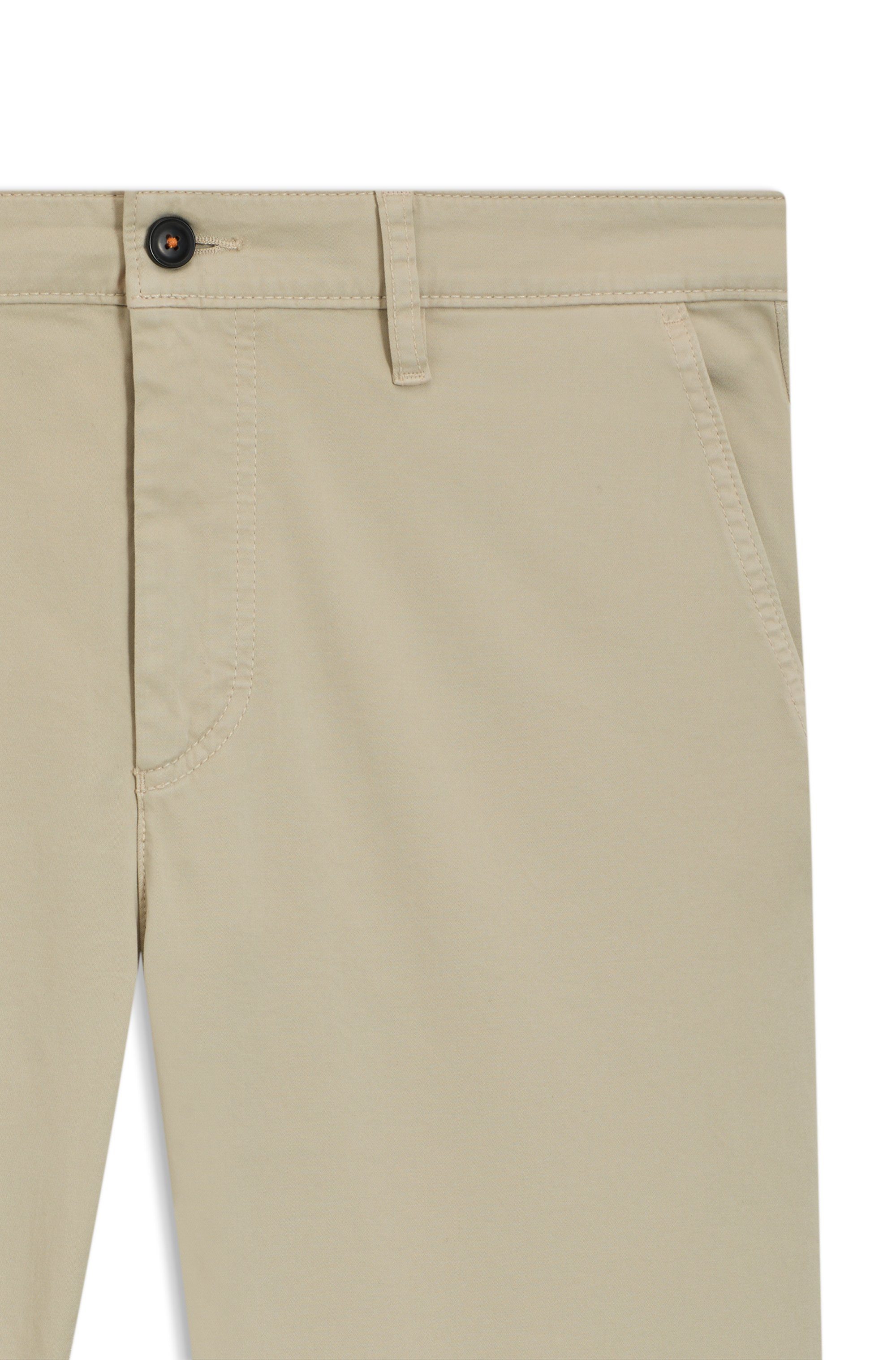 Boss Orange Chino TAPERED met boss-logo aan de achterkant