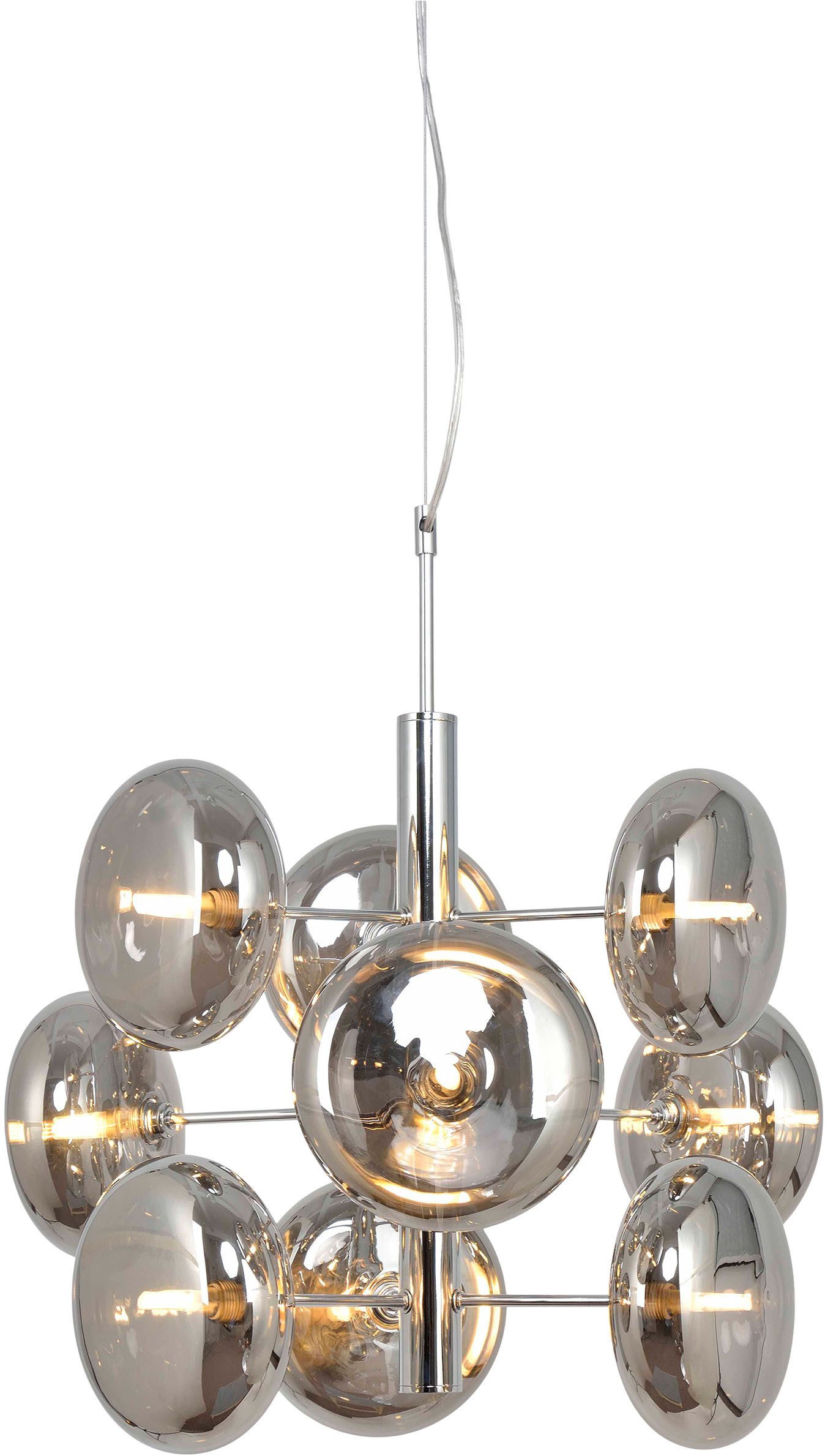 näve Hanglamp ORION (1 stuk) hanglampen zilver(kleur)