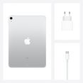 apple tablet ipad air (2020) wi-fi + cellular 256gb, 10,9 ", ipados, inclusief oplader zilver