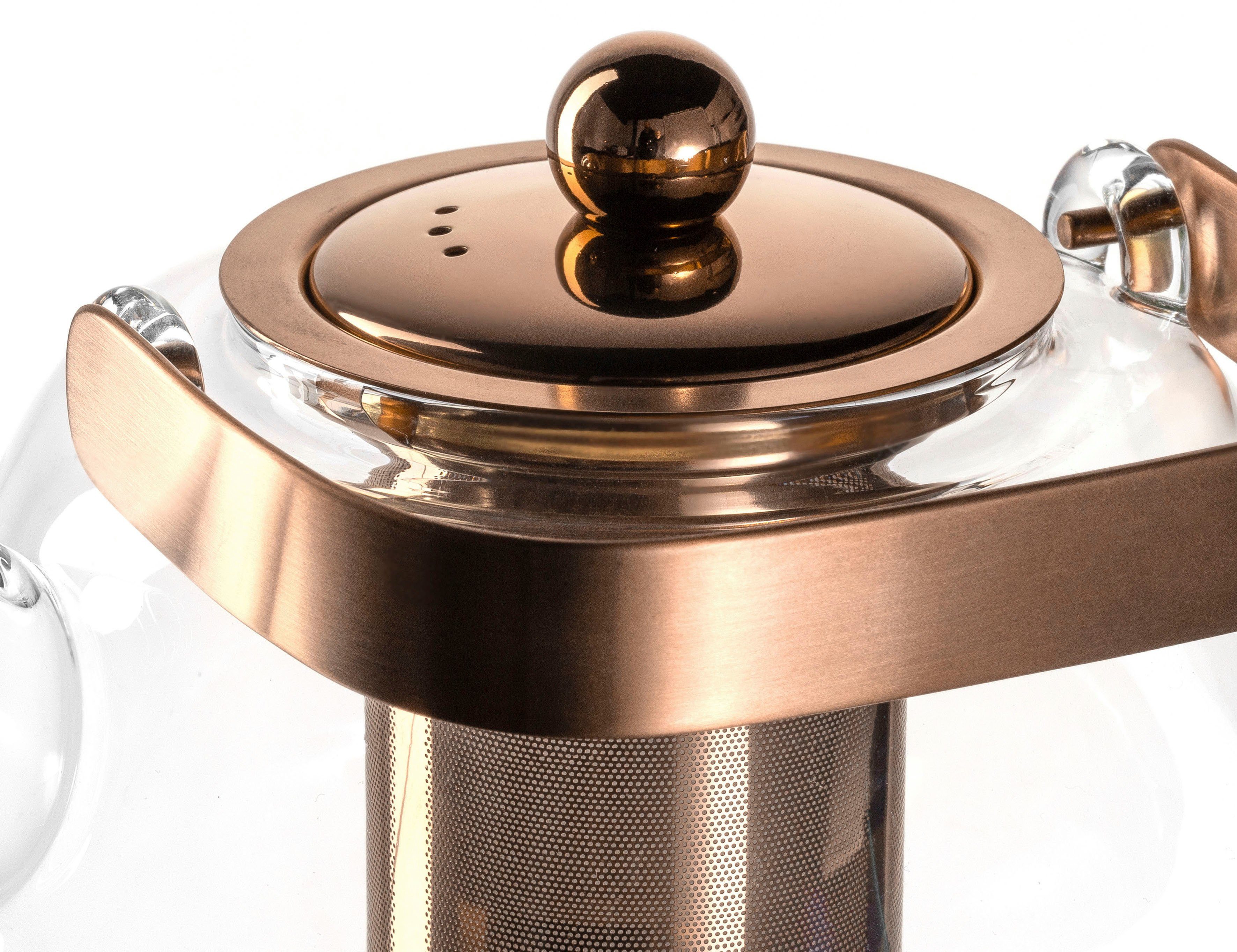 LEONARDO Theepot TÈ PER TE met metalen handvat, 1200 ml
