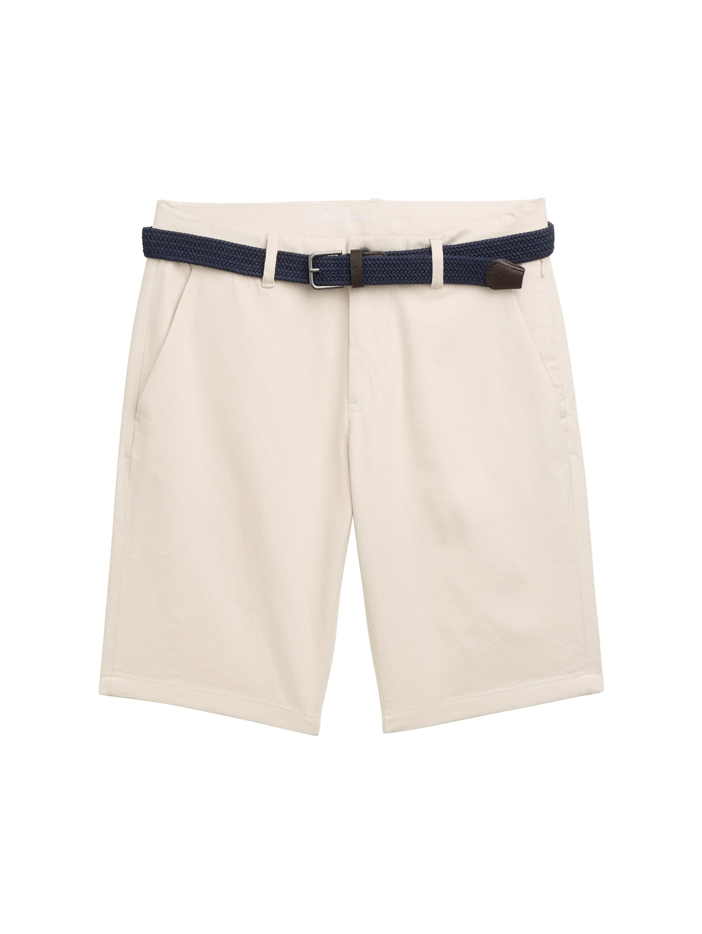 Tom Tailor Chino-short met riem