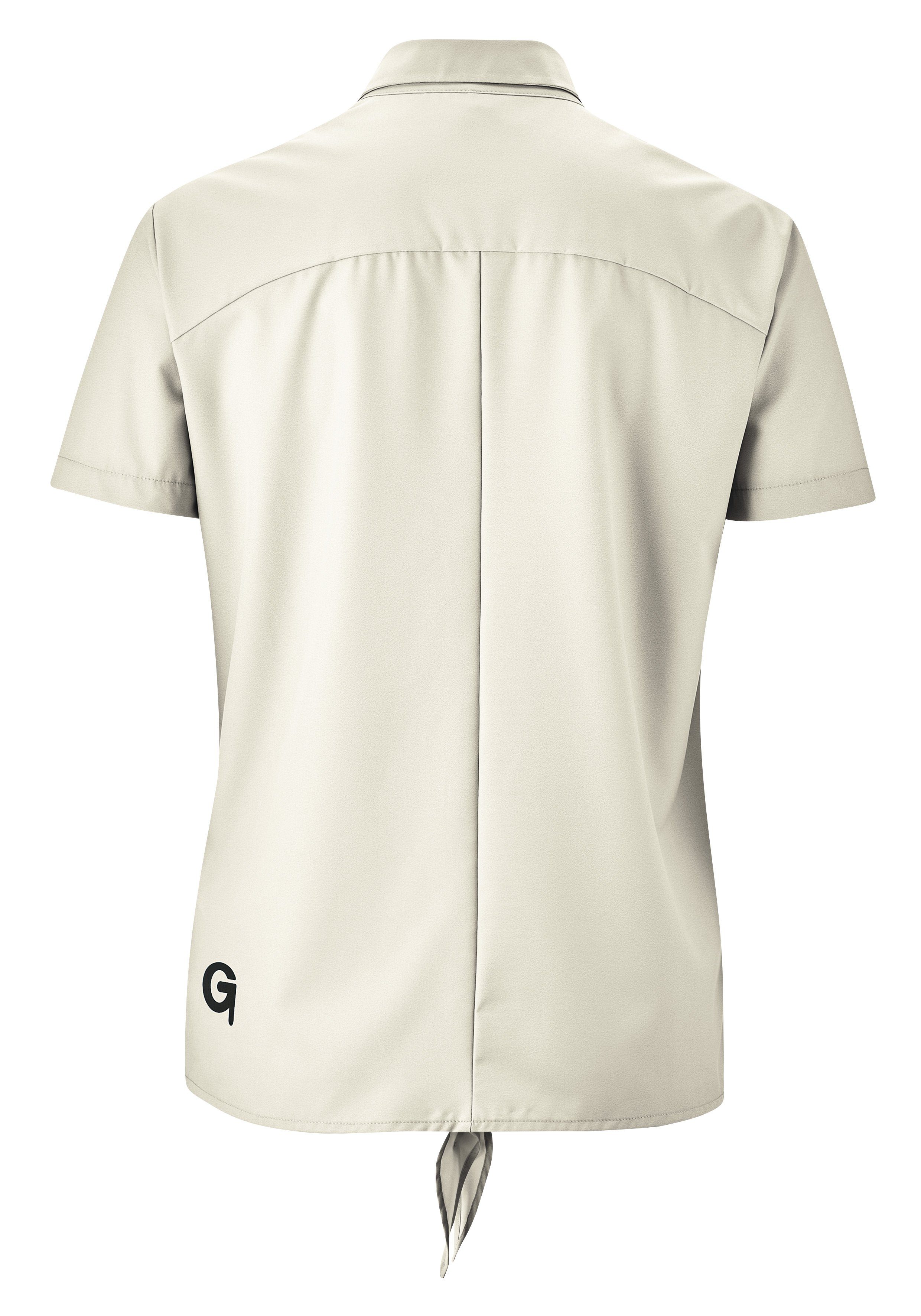 Gonso Fietsshirt MOLVENO Breedte-reguleerbare zoom door modieus bind-element