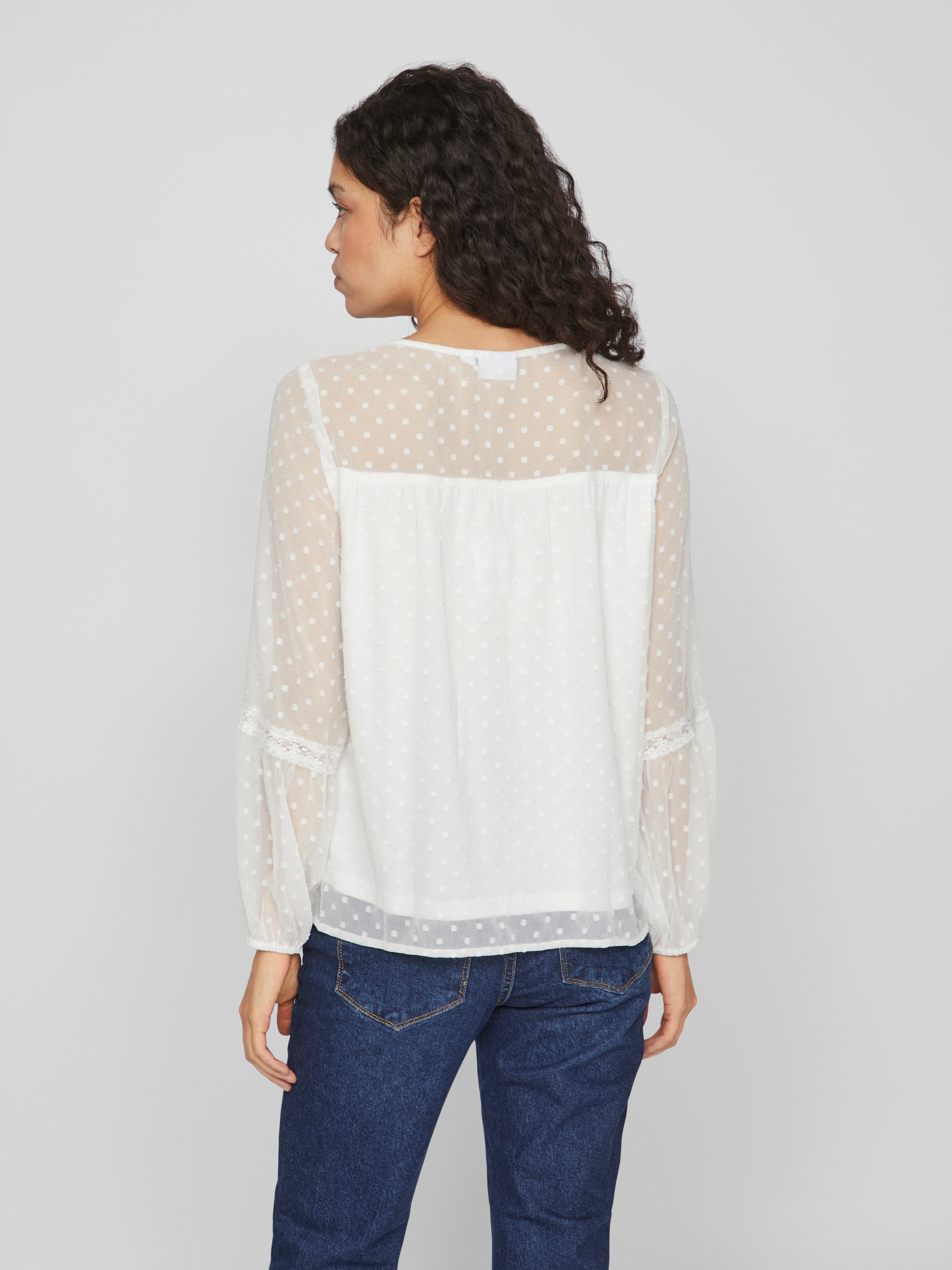 Vila Shirt VIEDEE L/S TOP - NOOS