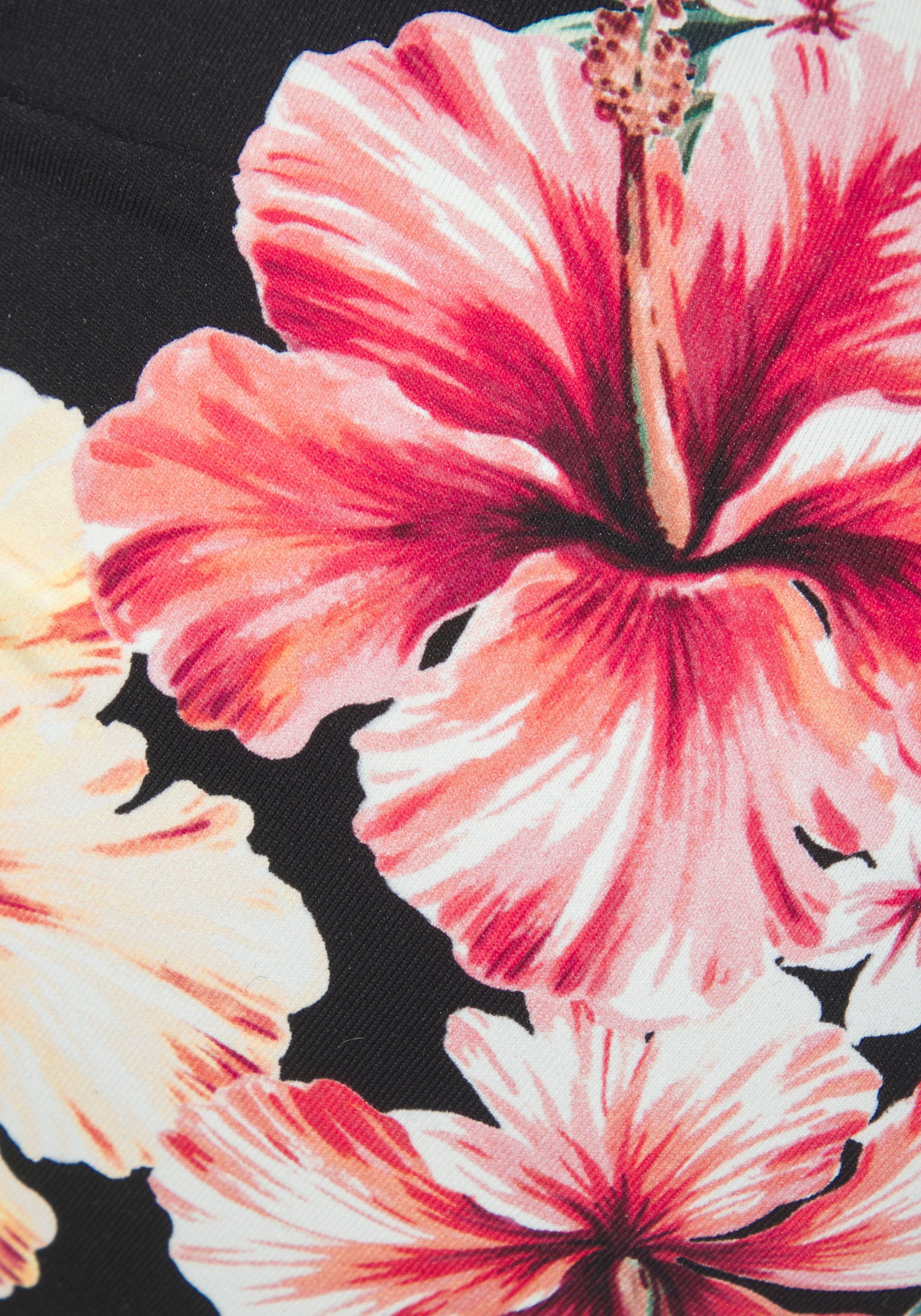 Lascana Push-upbikinitop Salsa met mooie bloemenprint