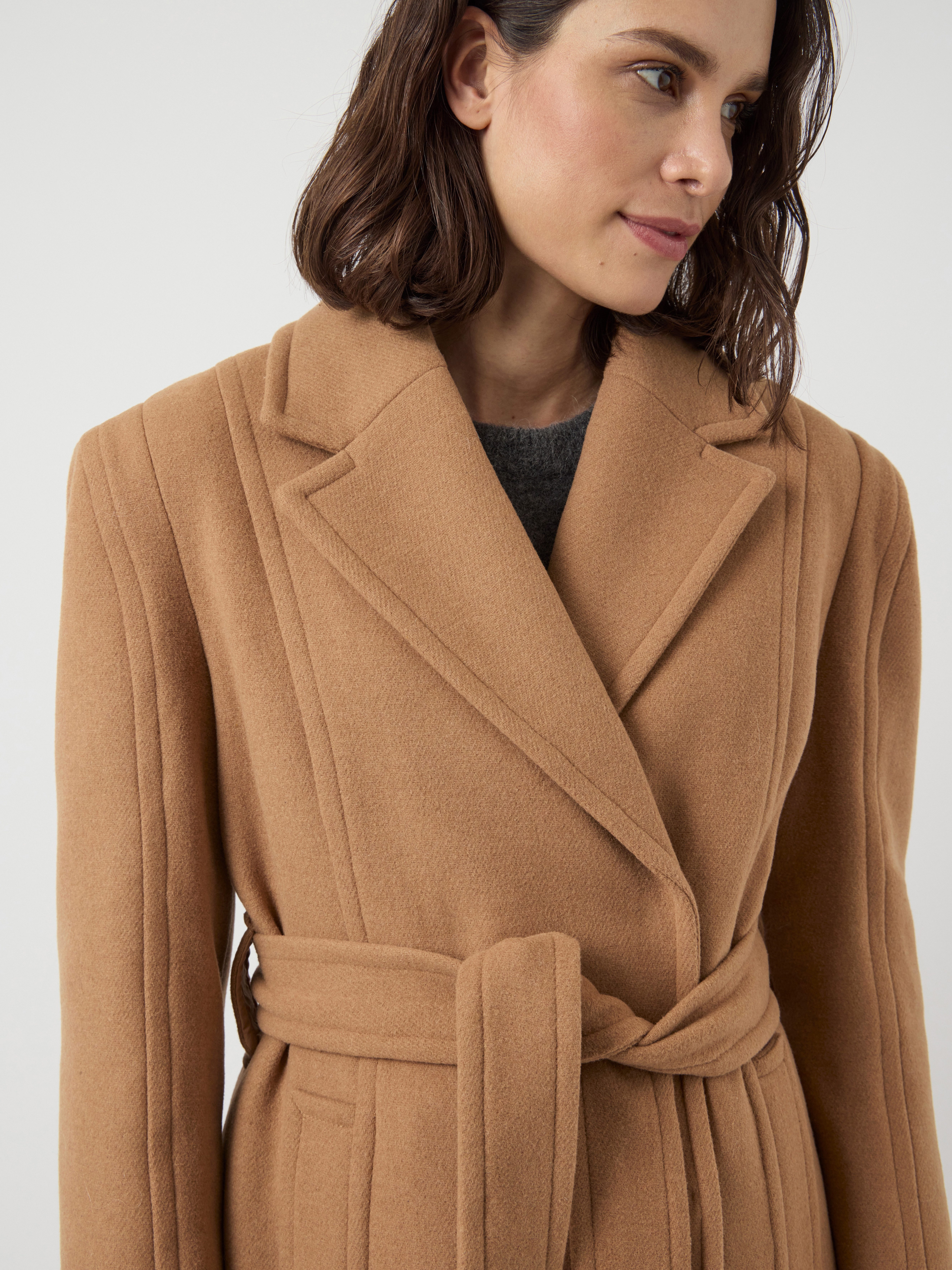 Y.A.S Lange jas YASKALI WOOL BLEND COAT S. NOOS