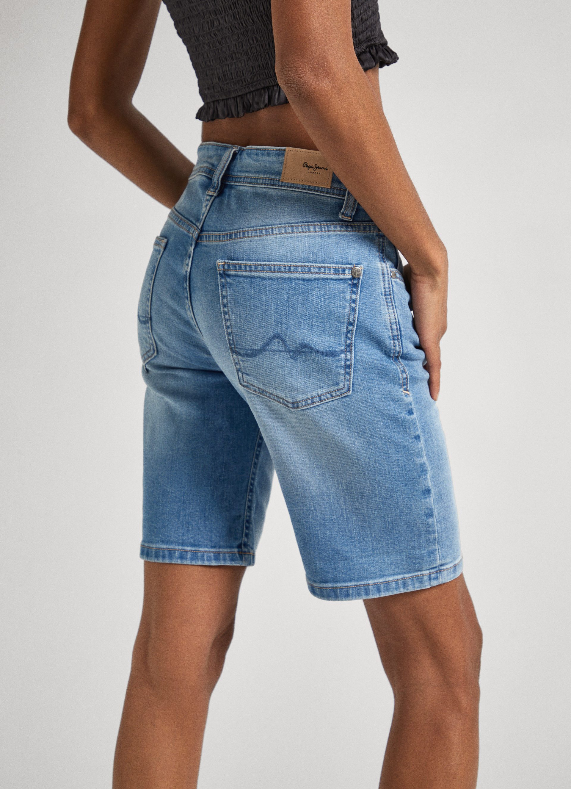 Pepe Jeans Slim fit jeans Shorts SLIM SHORT MW