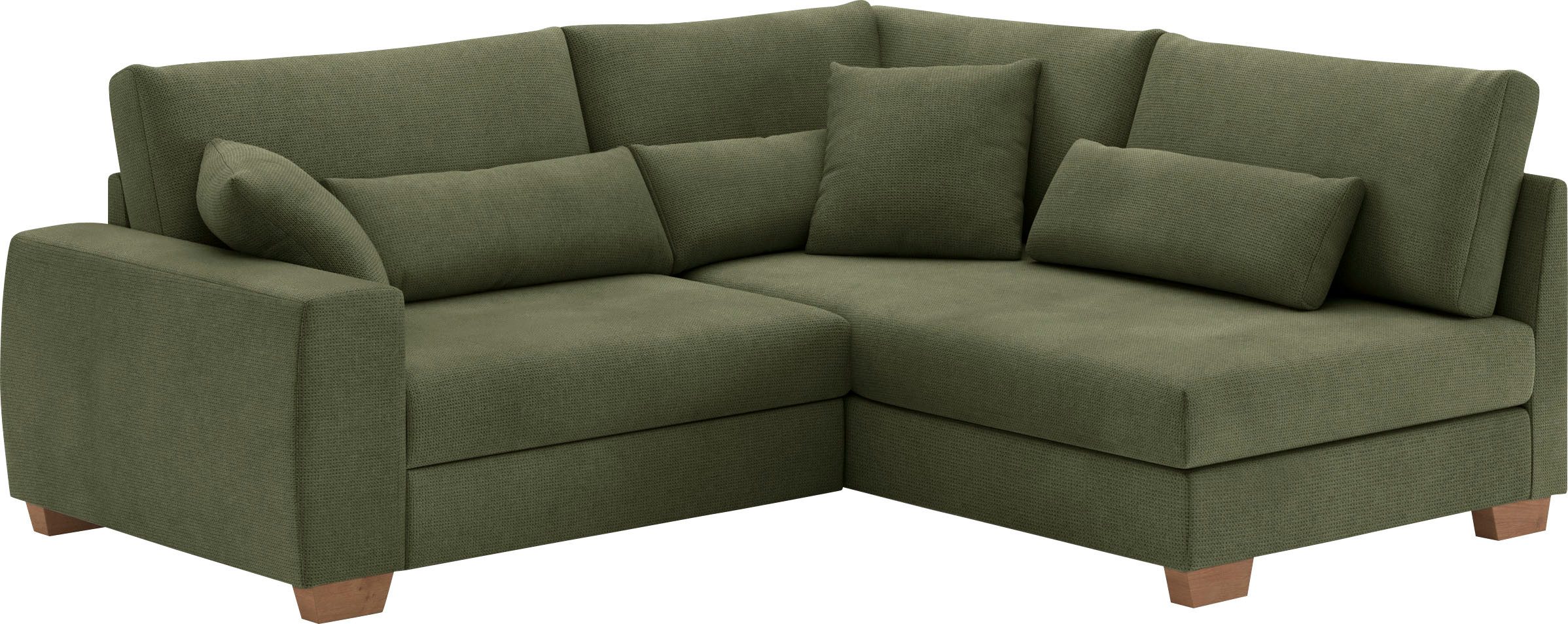 Mr. Couch Hoekbank Helena L-vorm Met binnenvering, optioneel met bed en pocketvering